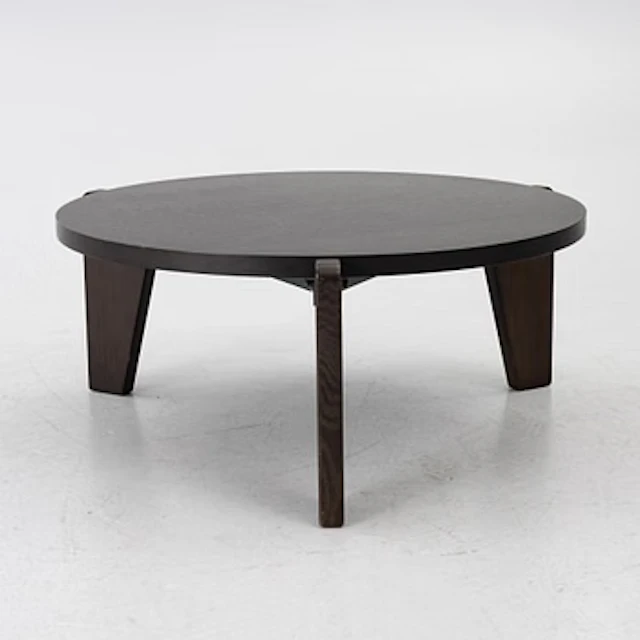 Jean Prouvé, Coffee table, 'Guéridon Bas, Vitra, 2000s.