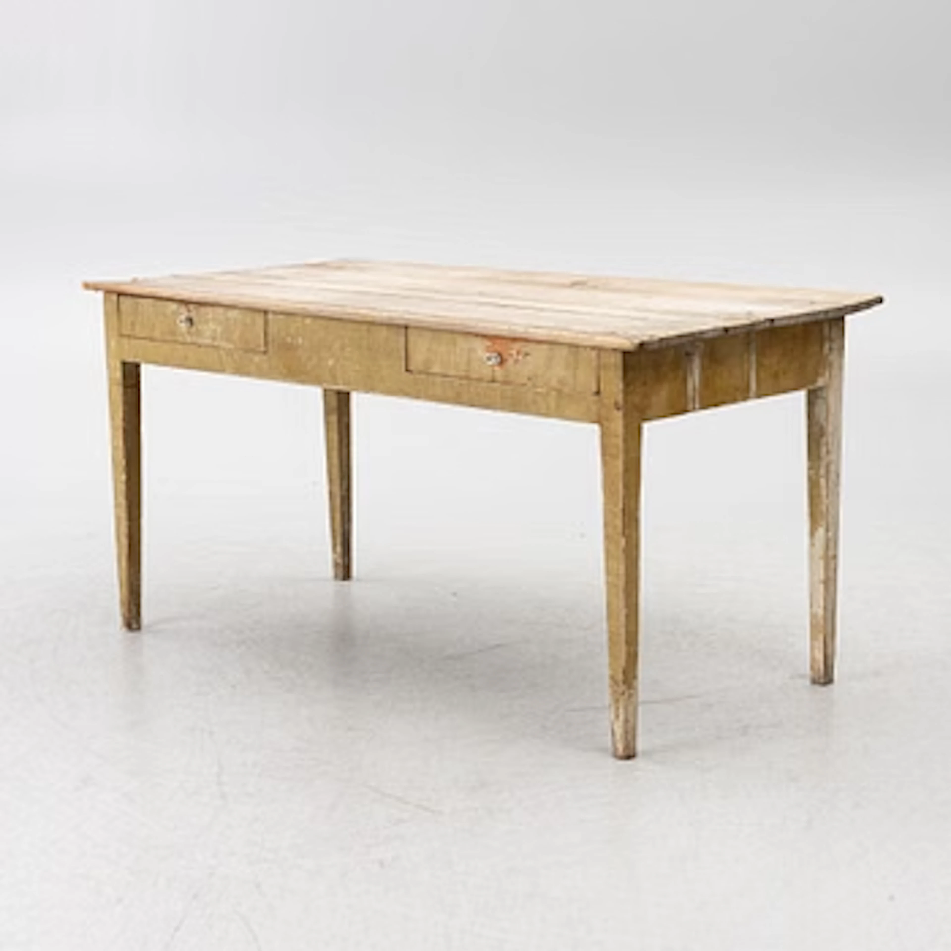 Table, folk art, 19th century.