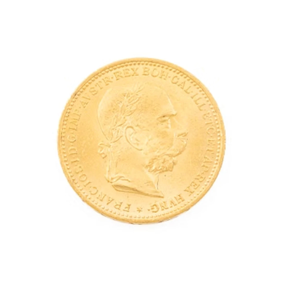 Gold coin, Austria-Hungary, 20 Corona, 1895.