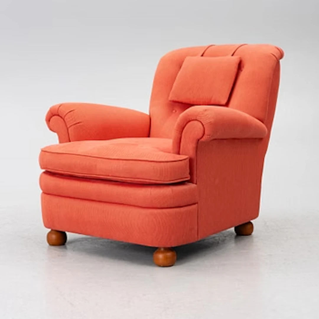Josef Frank, Armchair, model 336, Firma Svenskt Tenn.
