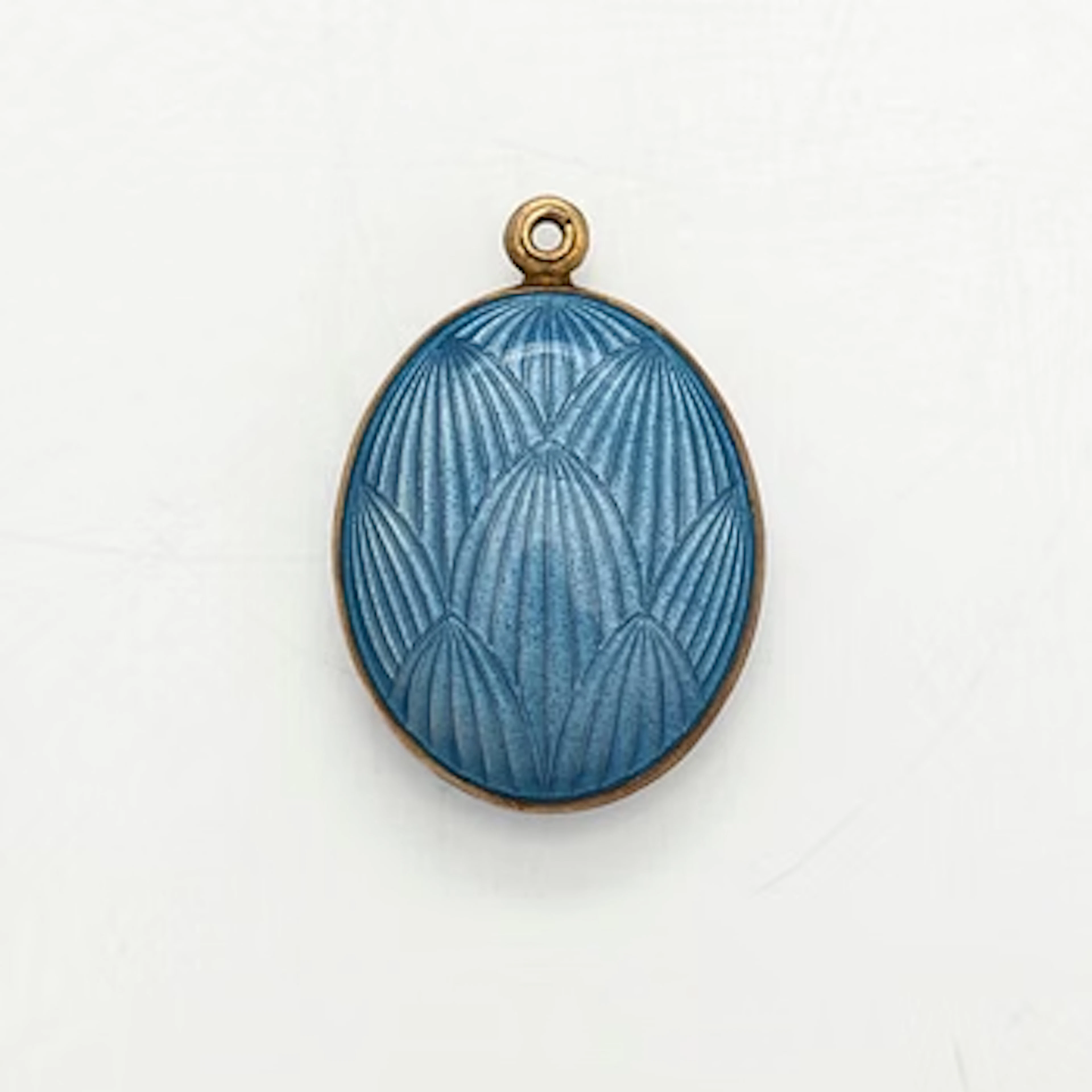 Pendant / charm, enamel, gilt silver, A. Tillander 1982.