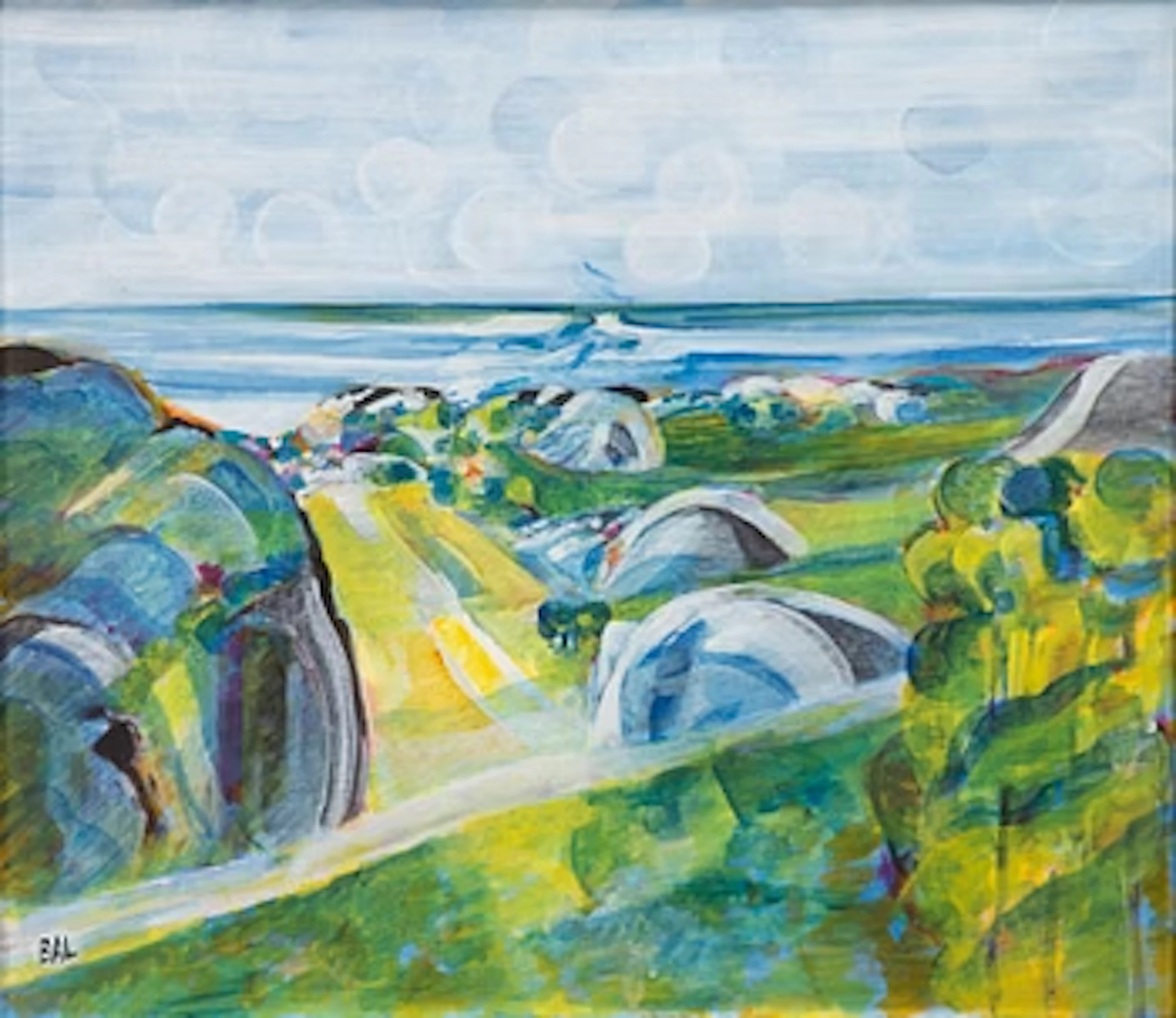 Bengt Arne Linderos (BAL), Coastal view.