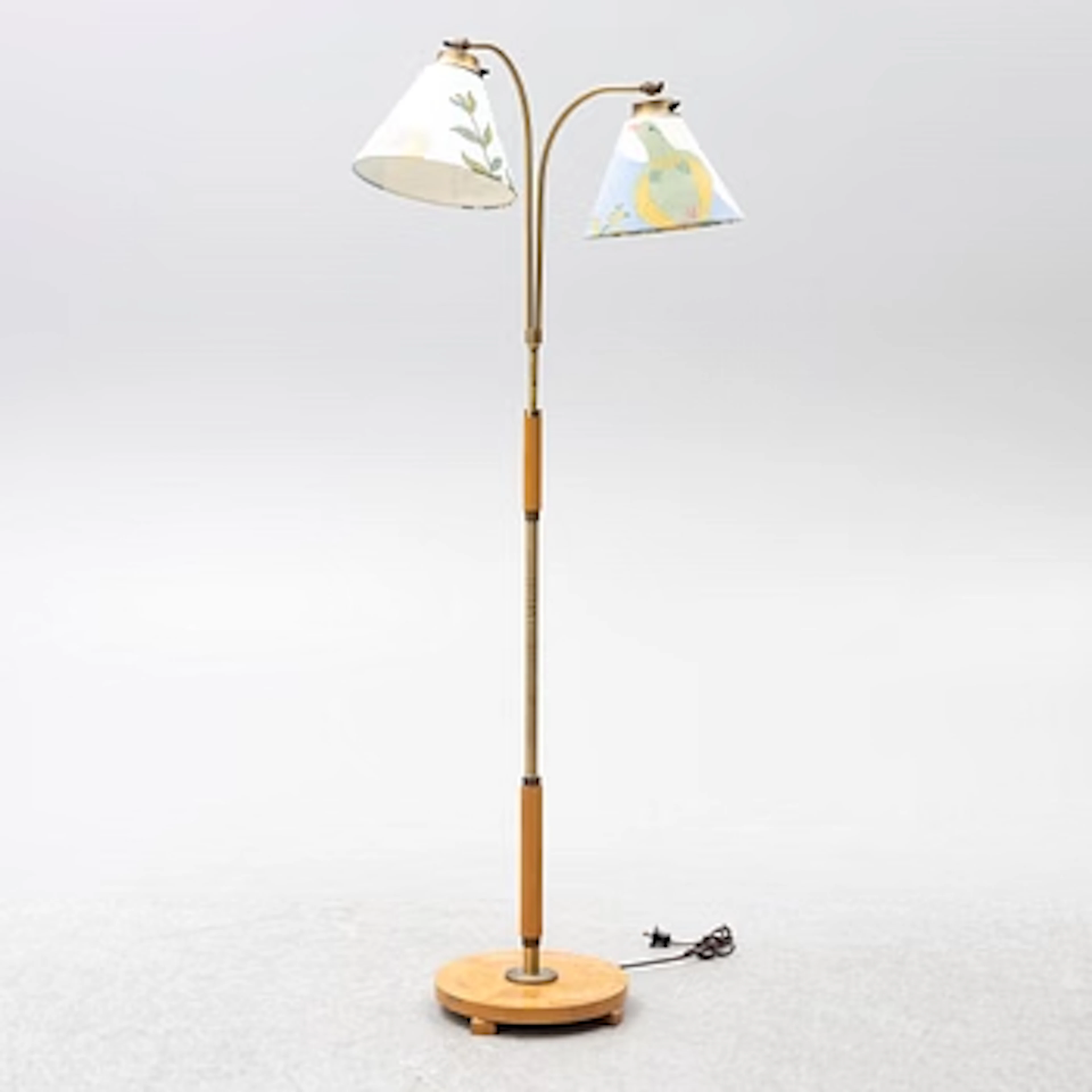 Floor lamp, Swedish Modern, 1940s.