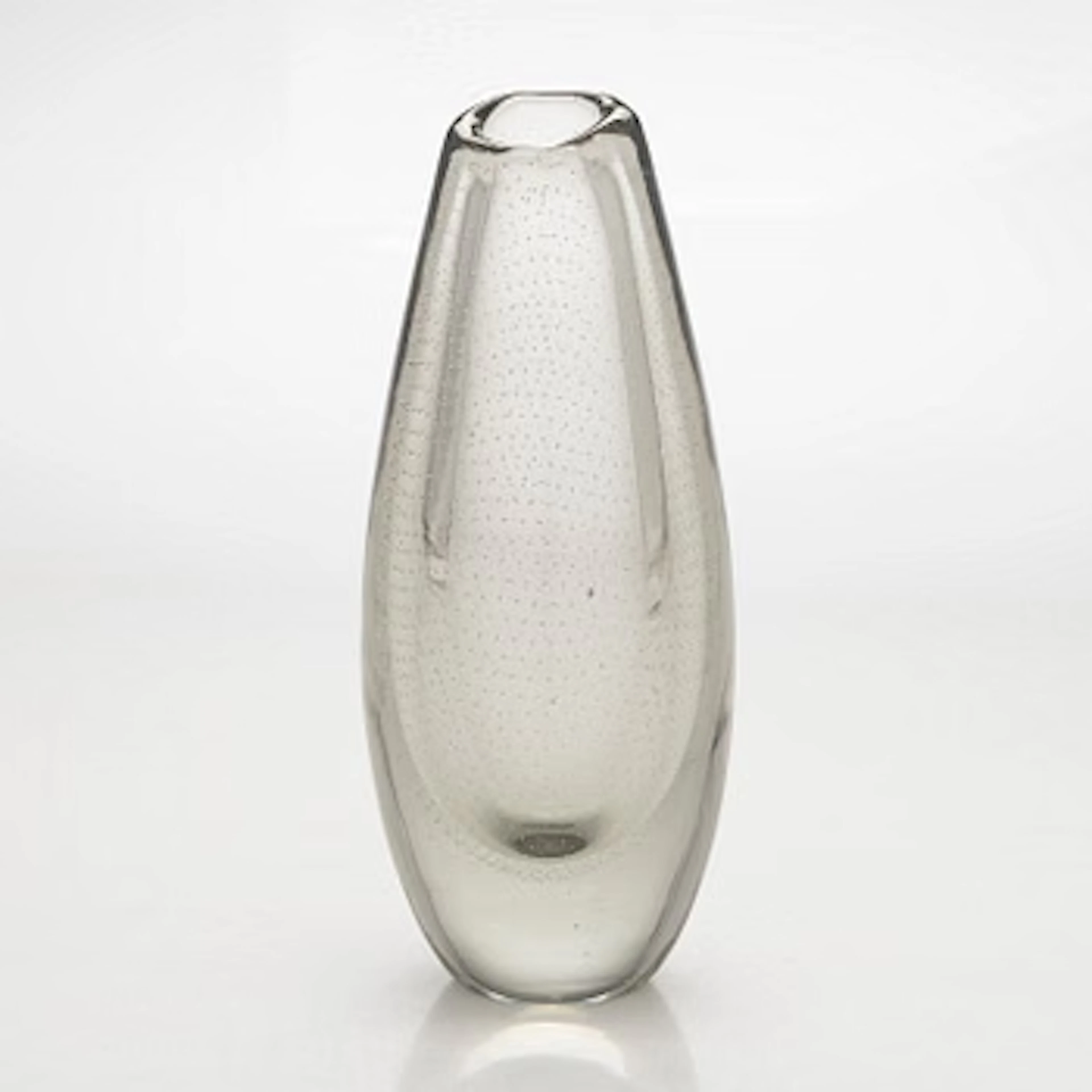 Gunnel Nyman, Glass vase, signed with an acid pen G. Nyman Notsjö 194...