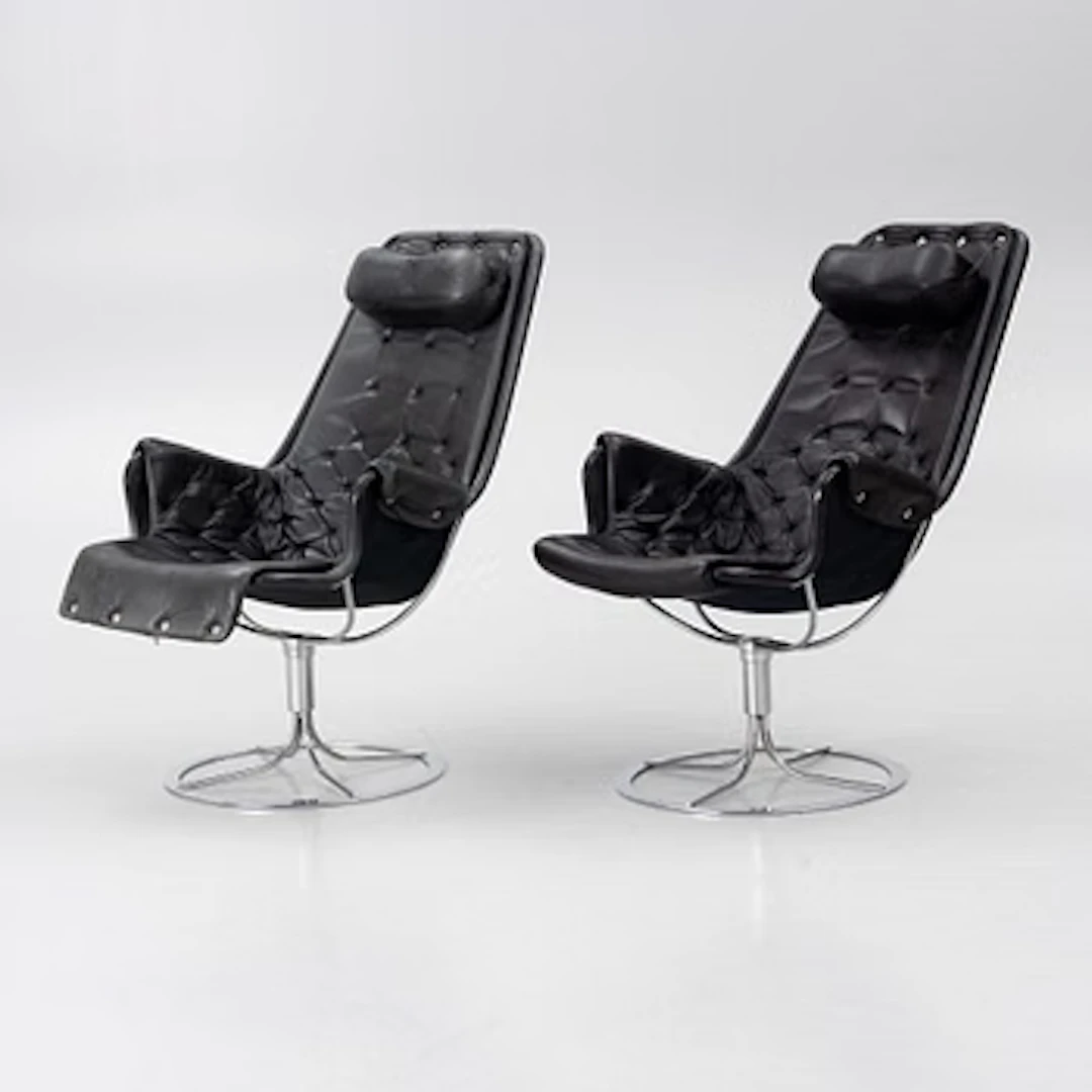 Bruno Mathsson, A pair of armchairs, a pair, Jetson, Dux.