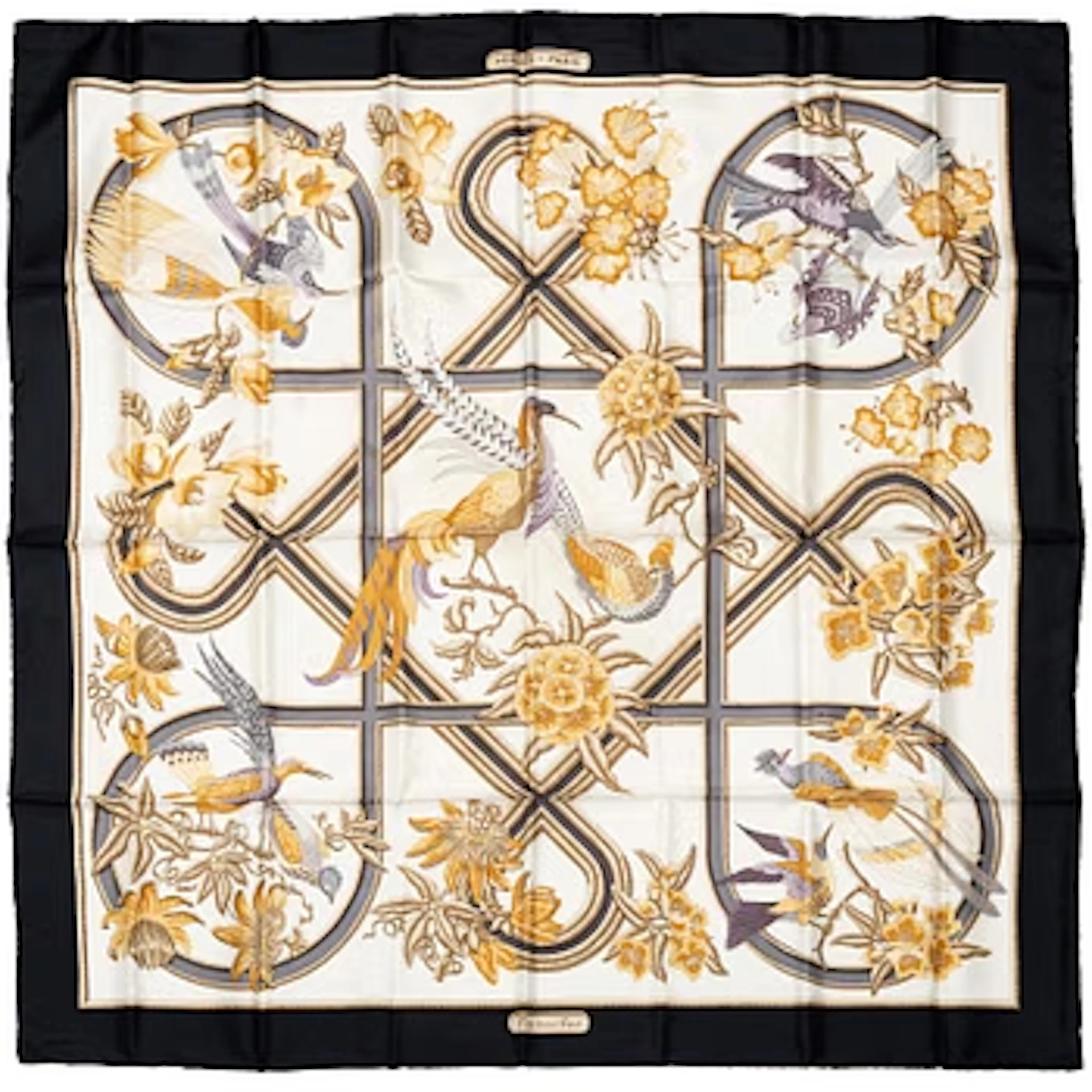 Hermès, scarf, “Caraïbes”.