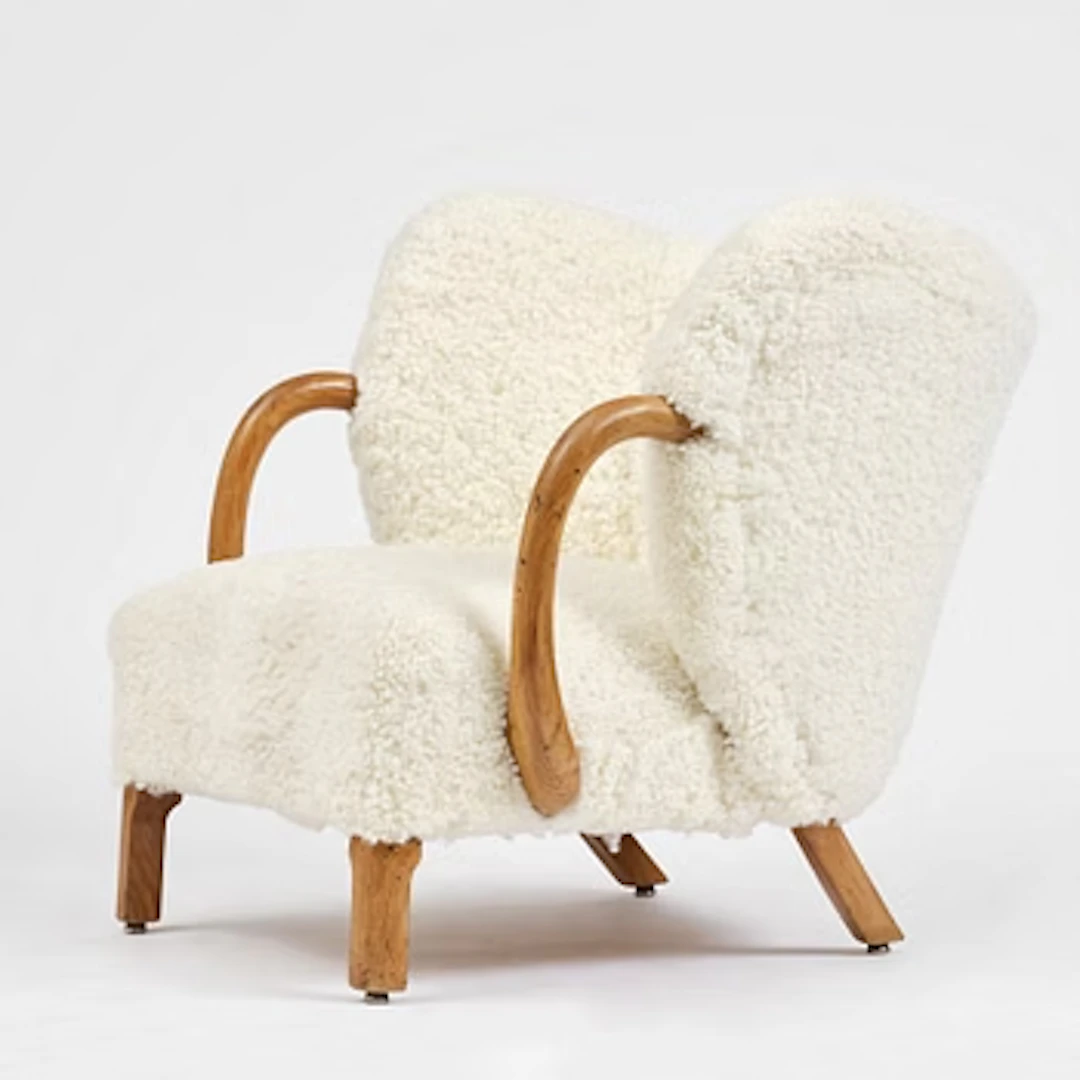 Viggo Boesen, attributed to., A model 107 easy chair, Slagelse Møbelværk
