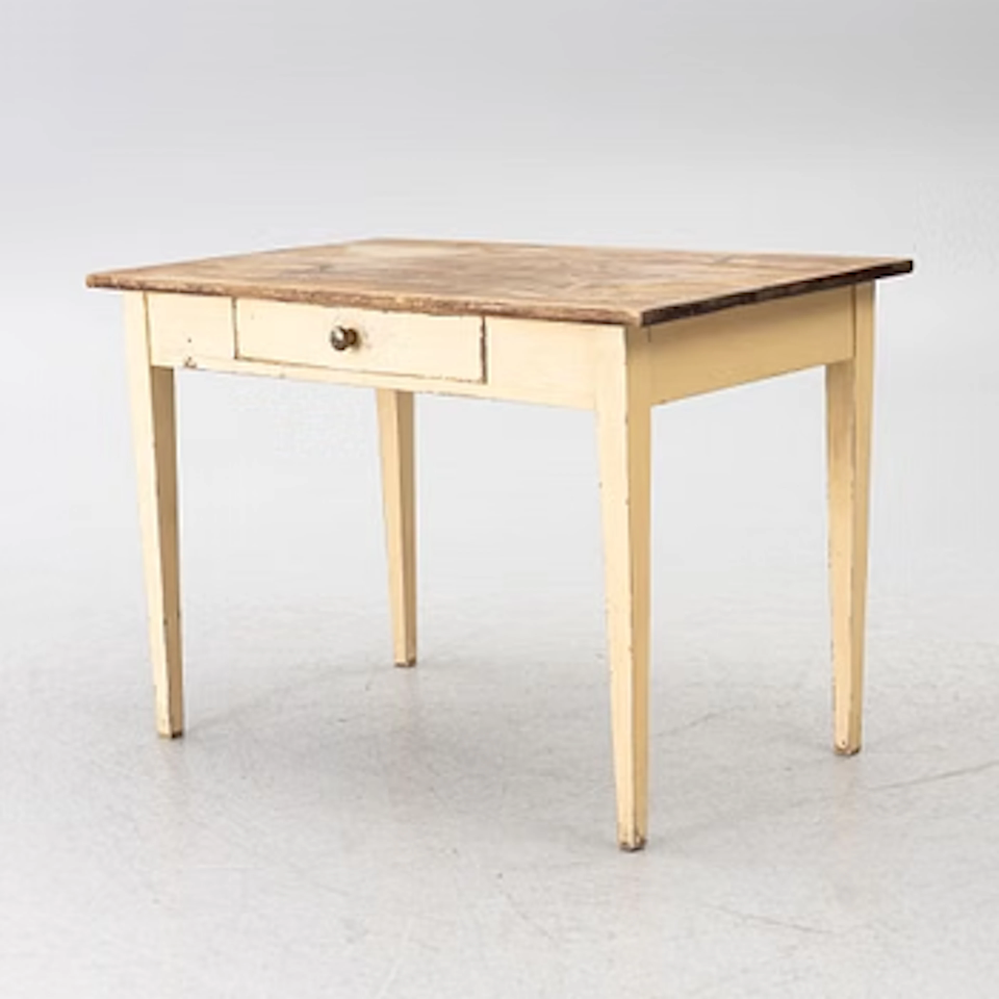 Table, folk art, circa 1900.