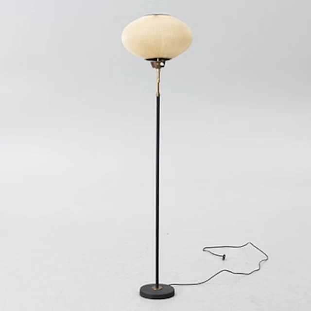 A floor lamp, 1950s.