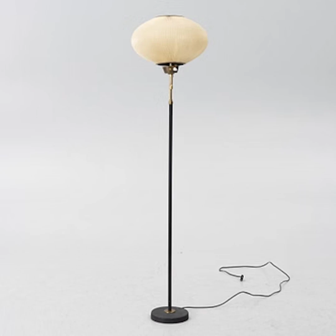 A floor lamp, 1950s.