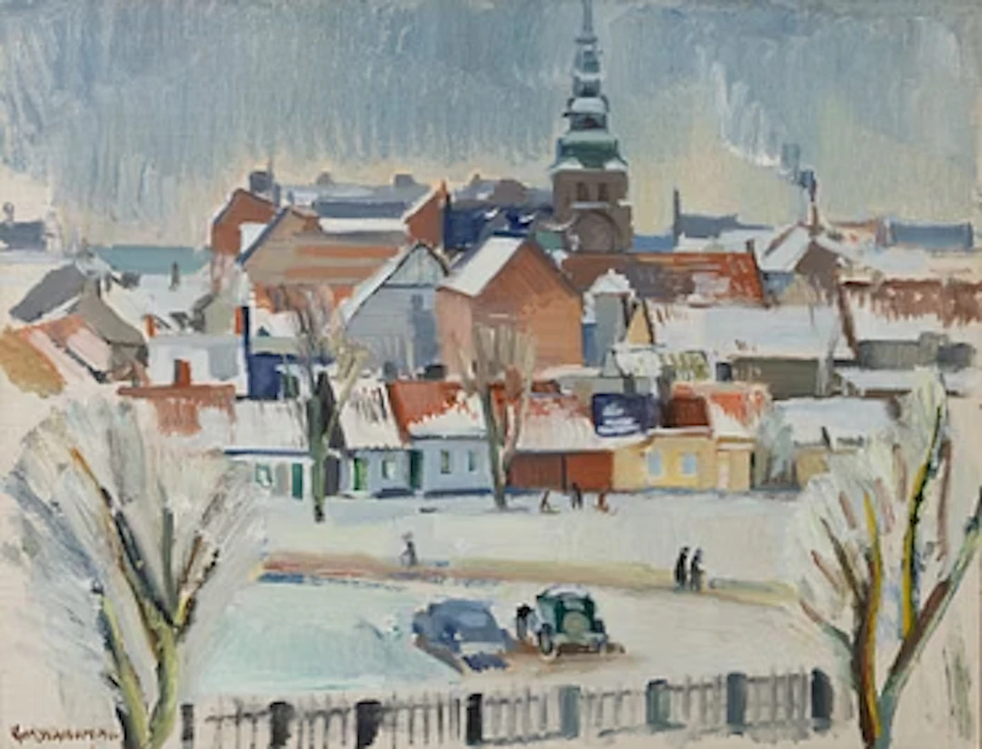 Gerhard Wihlborg, Ystad motif.