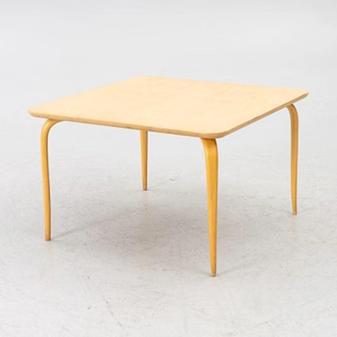 Bruno Mathsson, Coffee table, Firma Karl Mathsson, Värnamo, 1968.