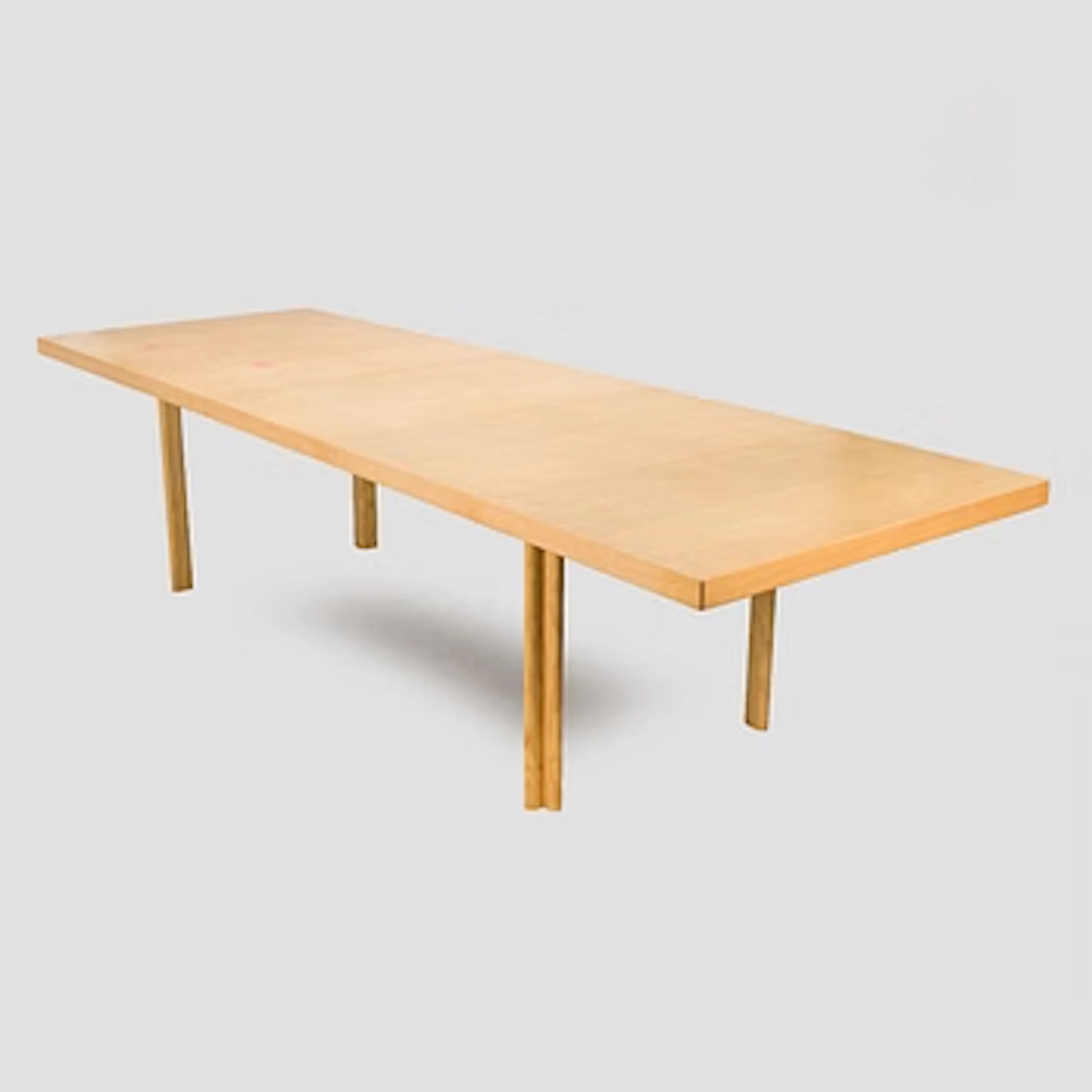 Alvar Aalto, a model 86 dining table / conference table for Artek