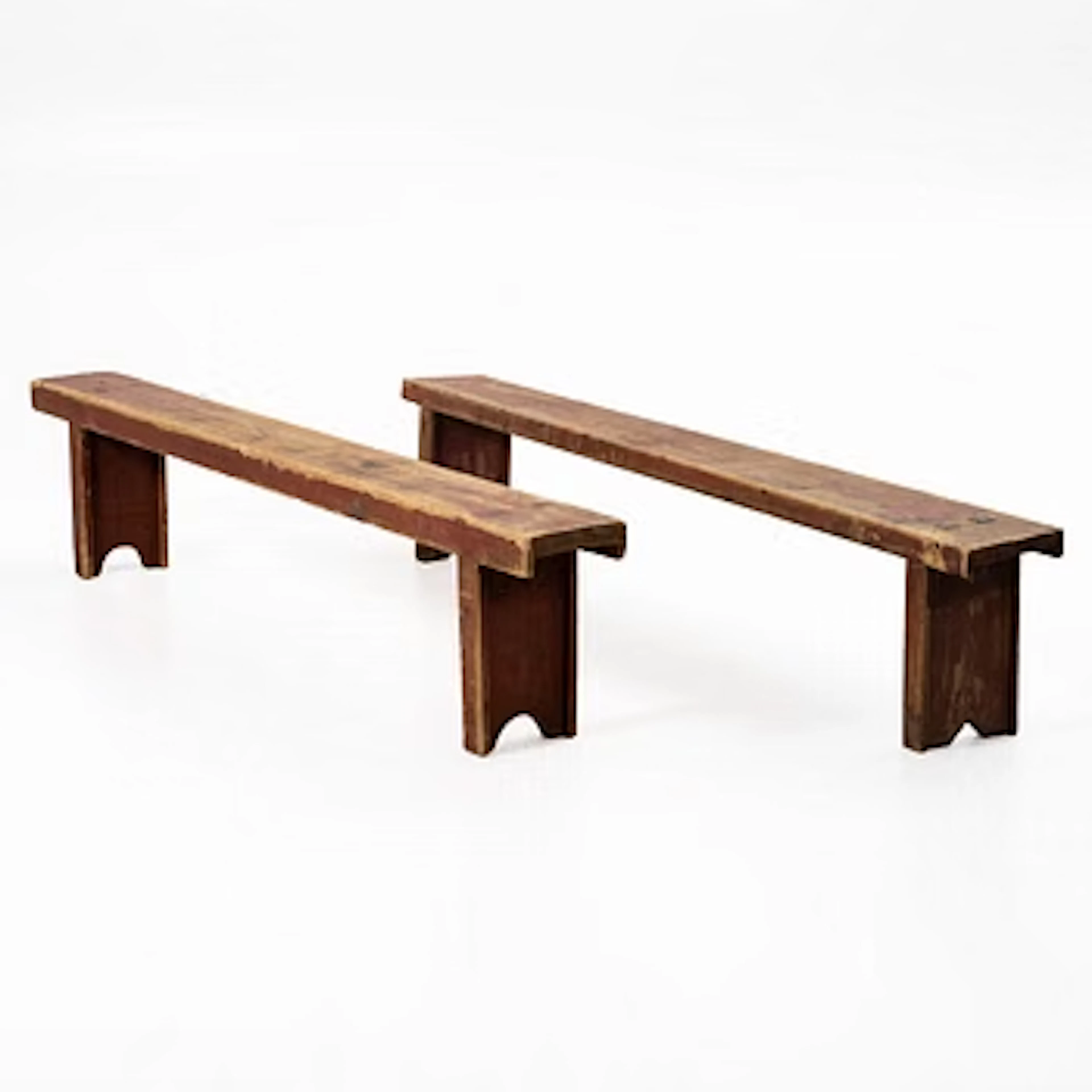 Long benches, 2, first half of the 19th century.