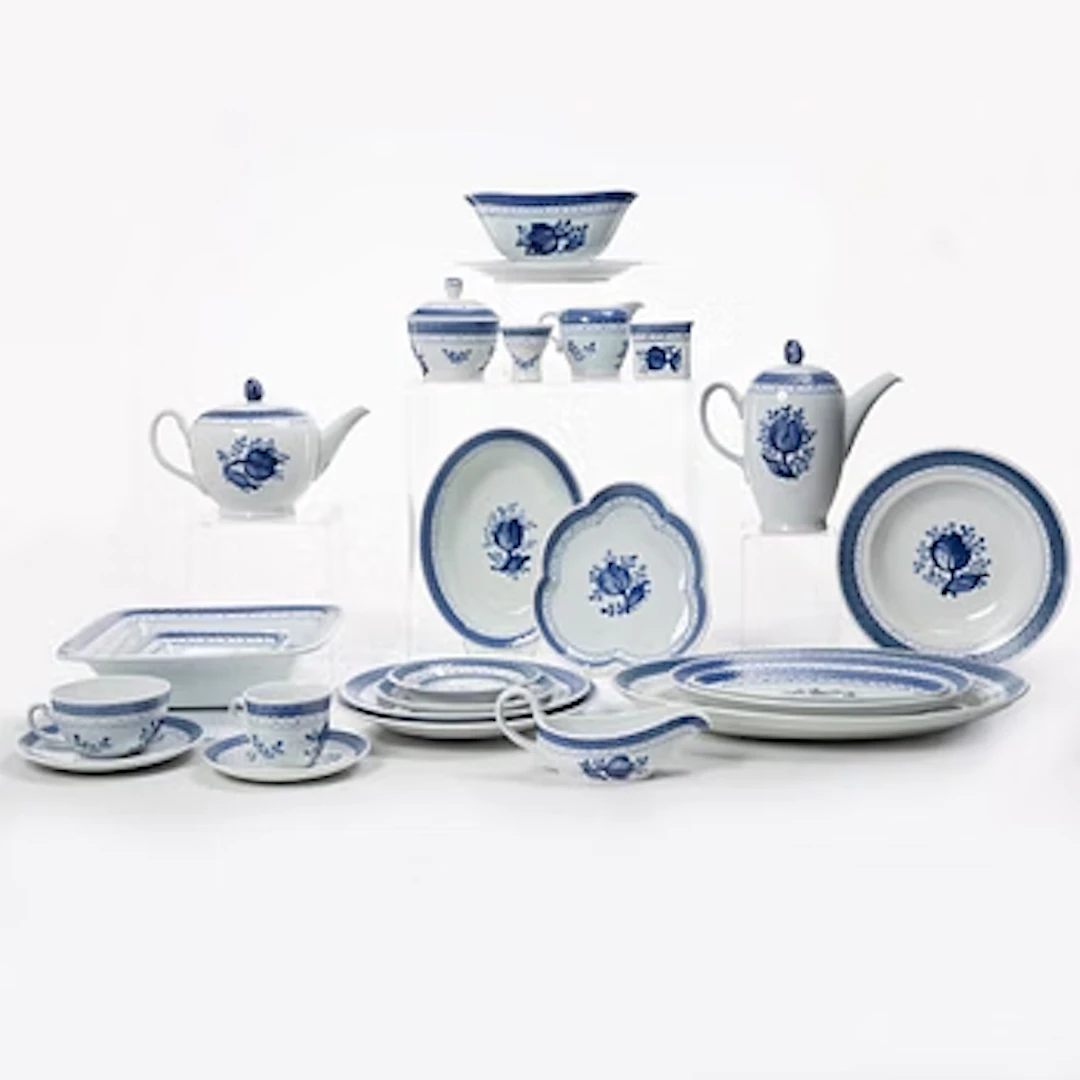 Royal Copenhagen, Dinner service, 94 pieces, earthenware, “Tranquebar”