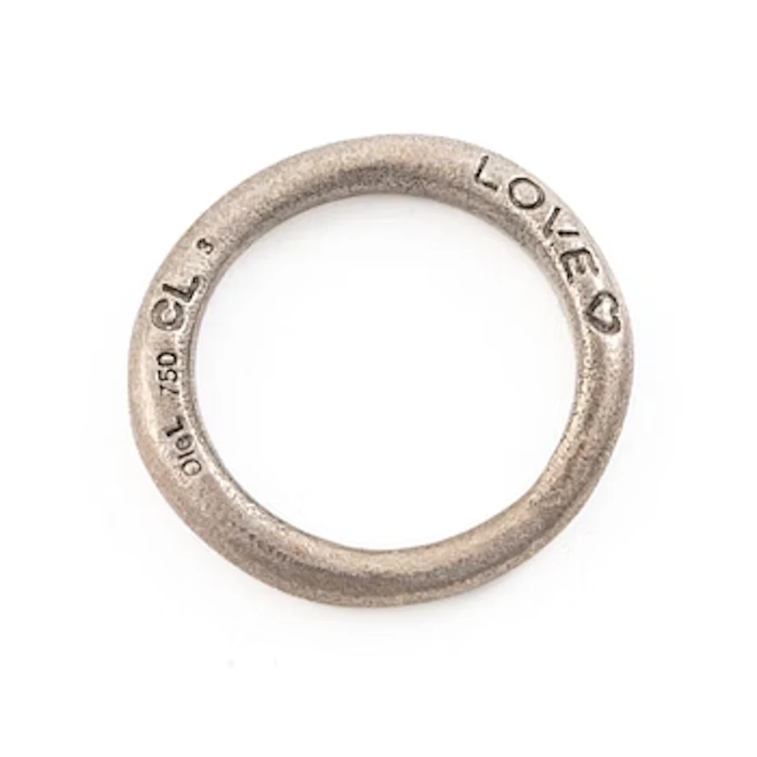 Ole Lynggaard, Charlotte Lynggaard, ring “Love No. 3”, 18K white gold.