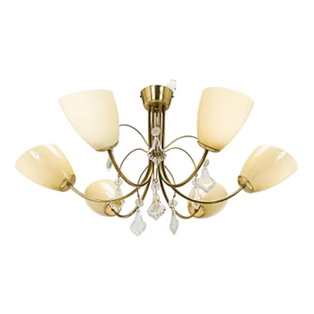Paavo Tynell, ceiling lamp, model K1-12, Idman, mid-20th century.