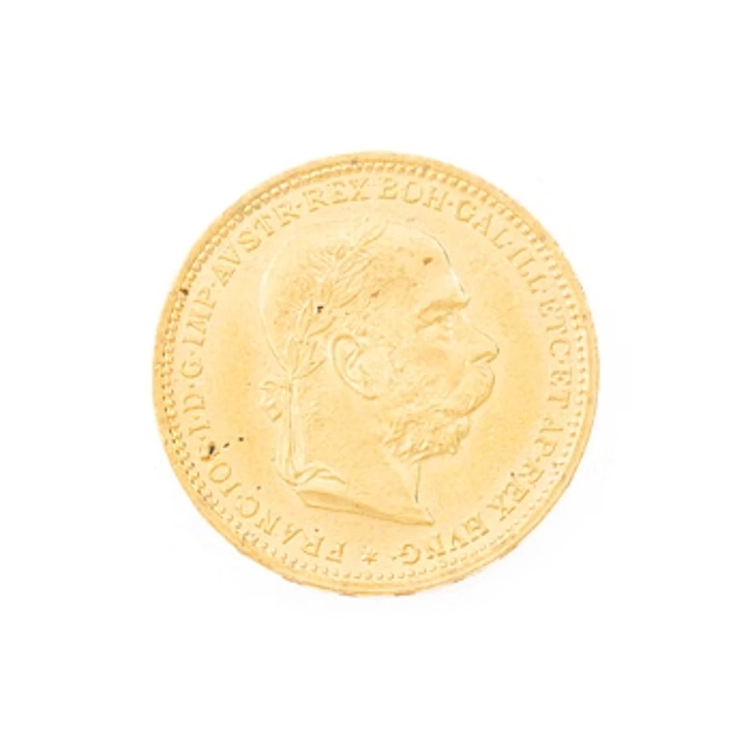 Gold coin, Austria-Hungary, 20 Corona, 1893.