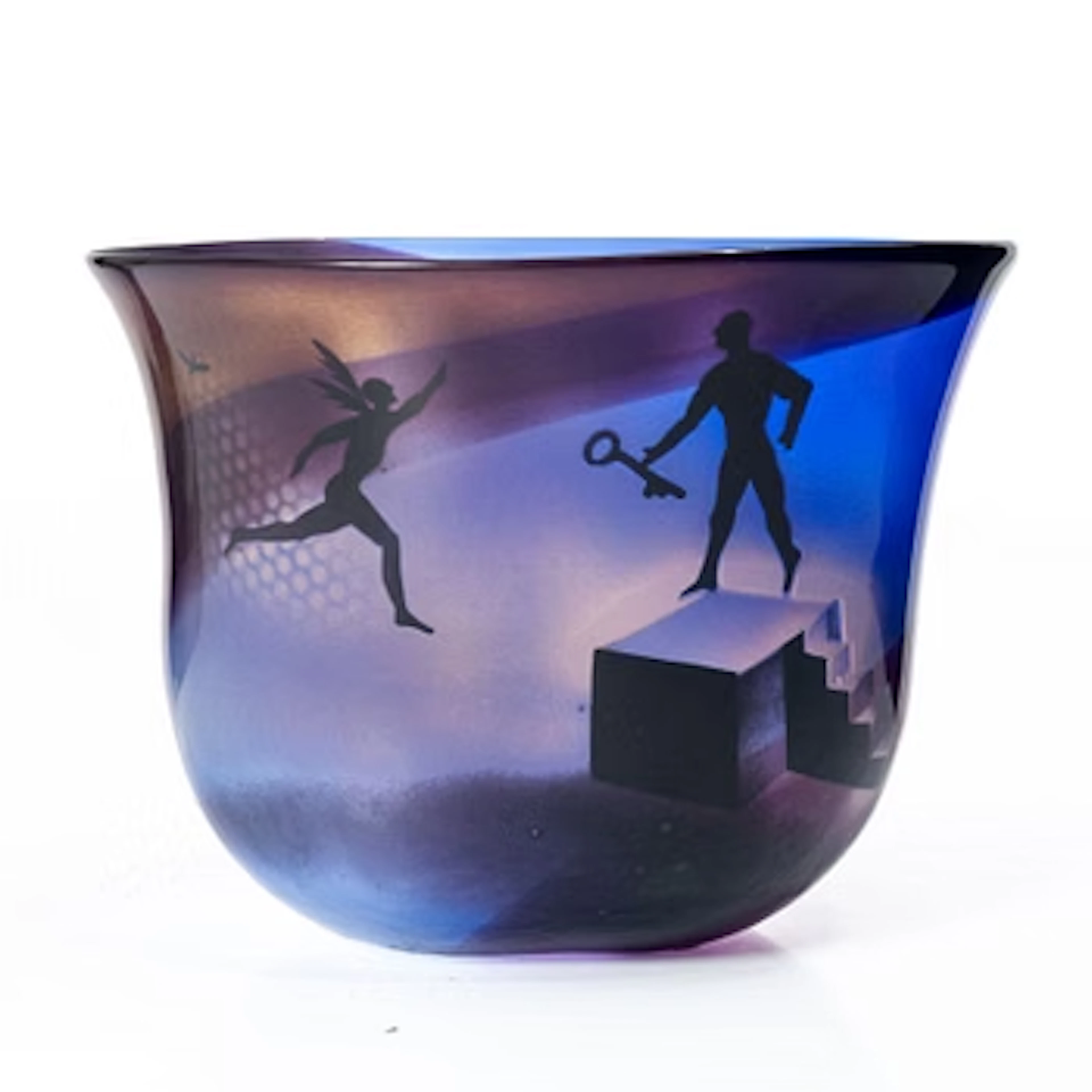 Bertil Vallien, a bowl, Kosta.