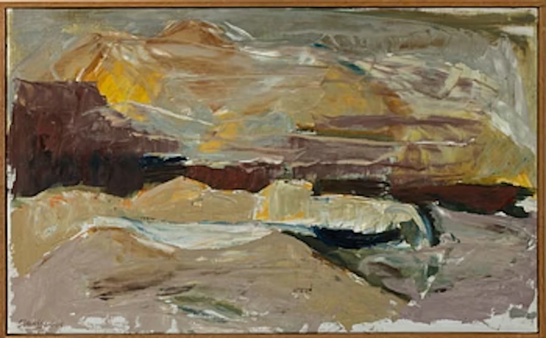 Svea Jansson, Landscape from Lofoten.