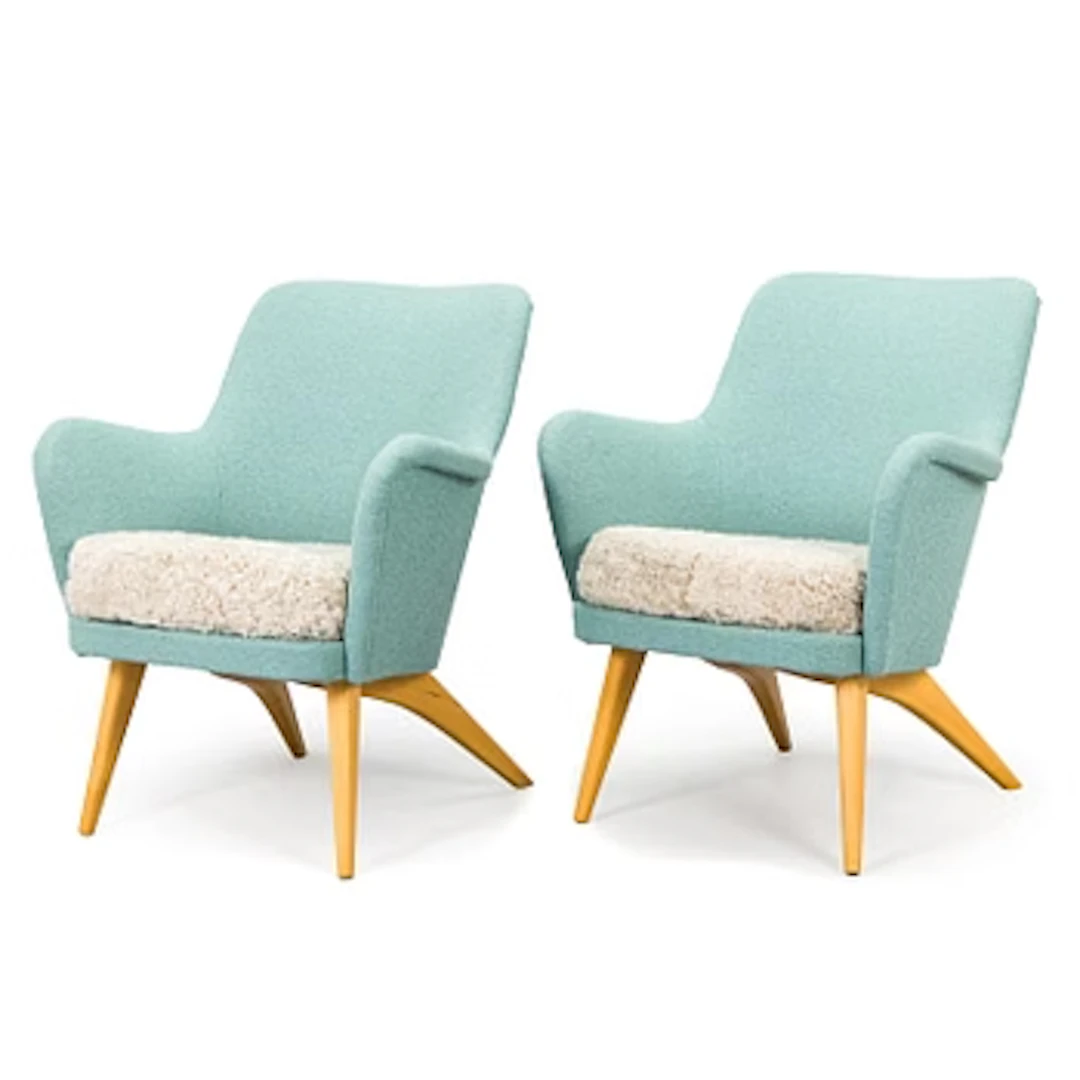 Carl Gustaf Hiort af Ornäs, a pair of 'Pedro' armchairs for Puunveisto