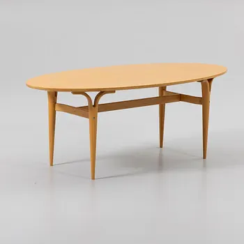 Bruno Mathsson, & Piet Hein, coffee table, Mathsson International, Värnamo.