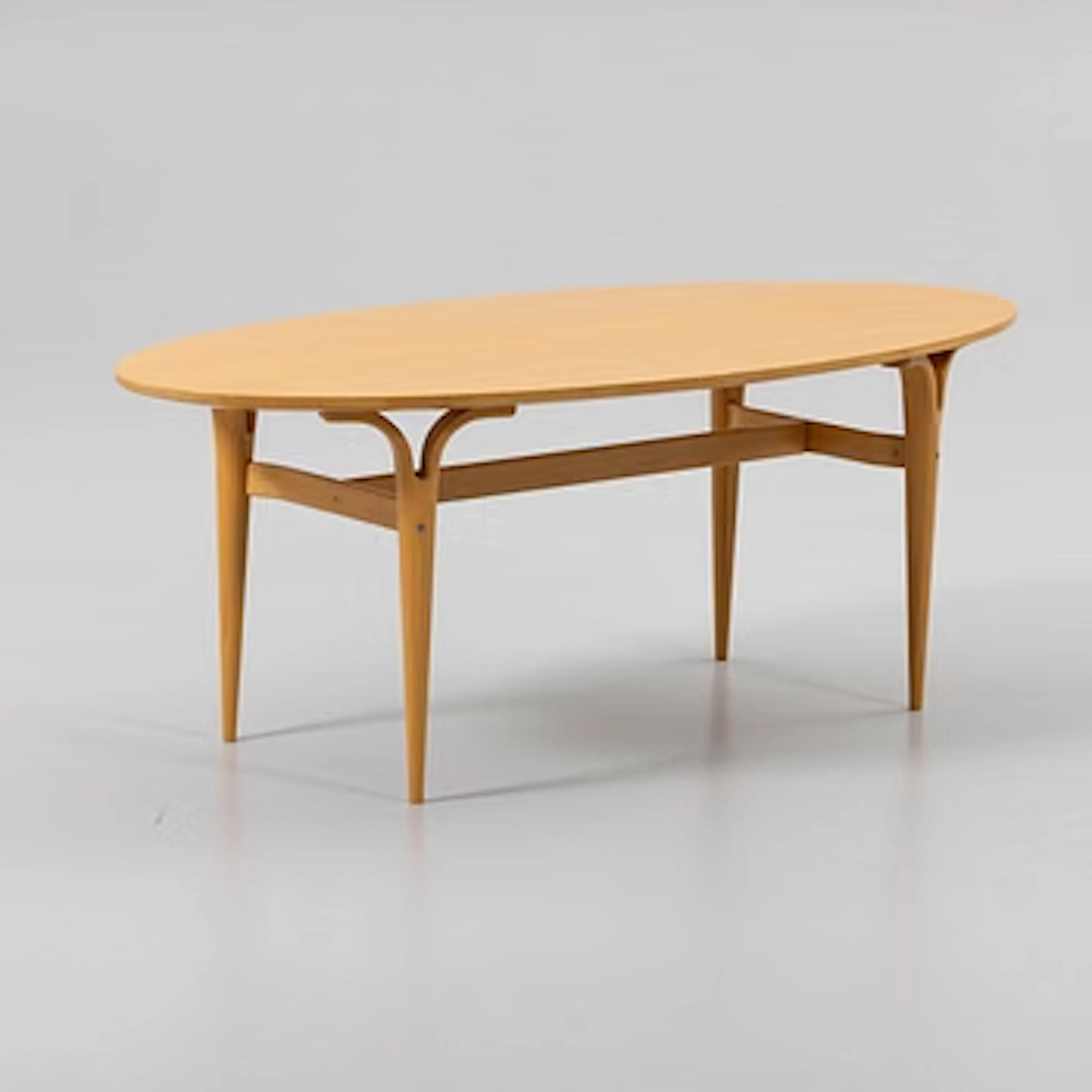 Bruno Mathsson, & Piet Hein, coffee table, Mathsson International, Värnamo.