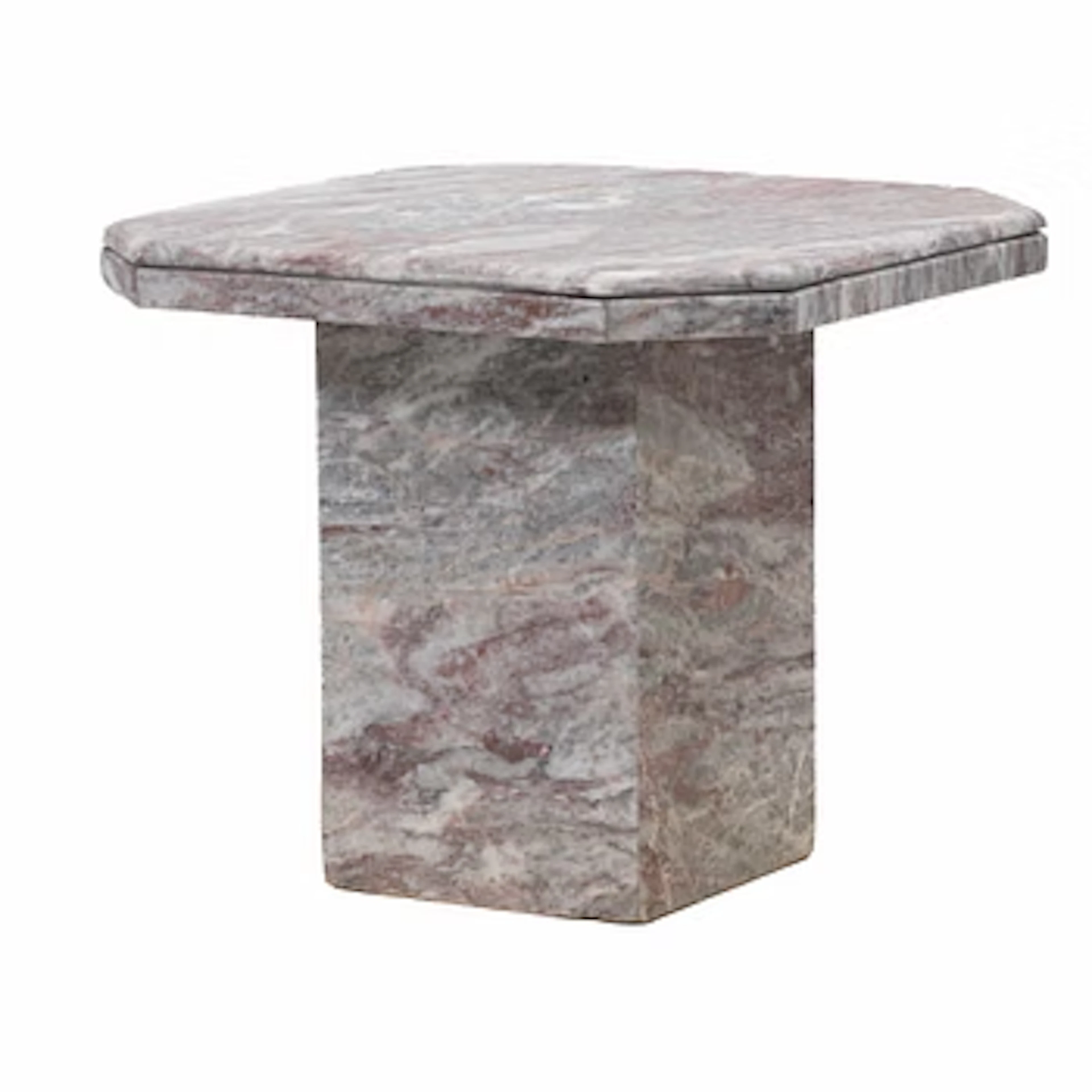 Side table, marble, 20th/21st century.