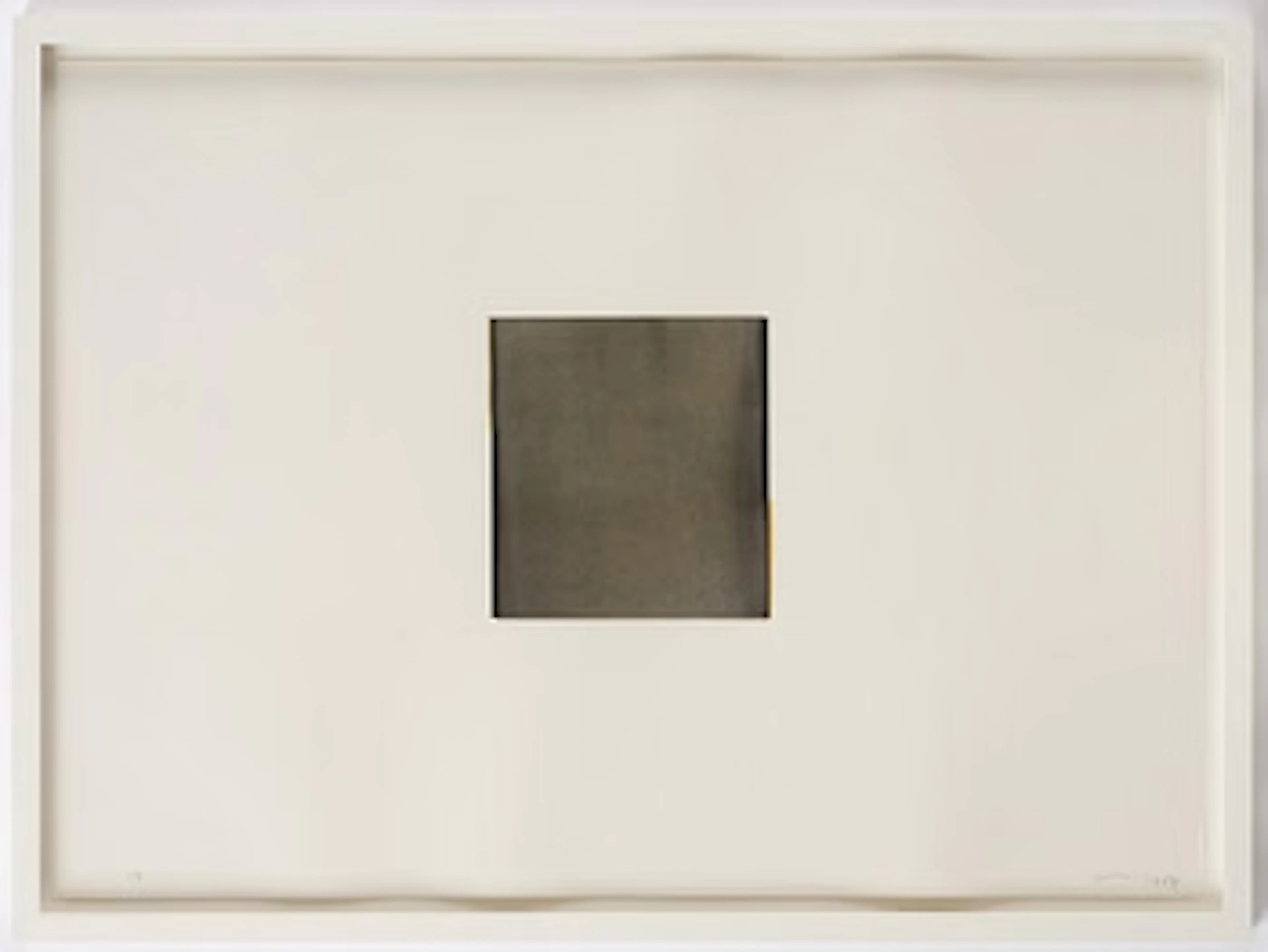 Callum Innes, "Ivory Black Blue / Quinacridone Gold (no. 59)".