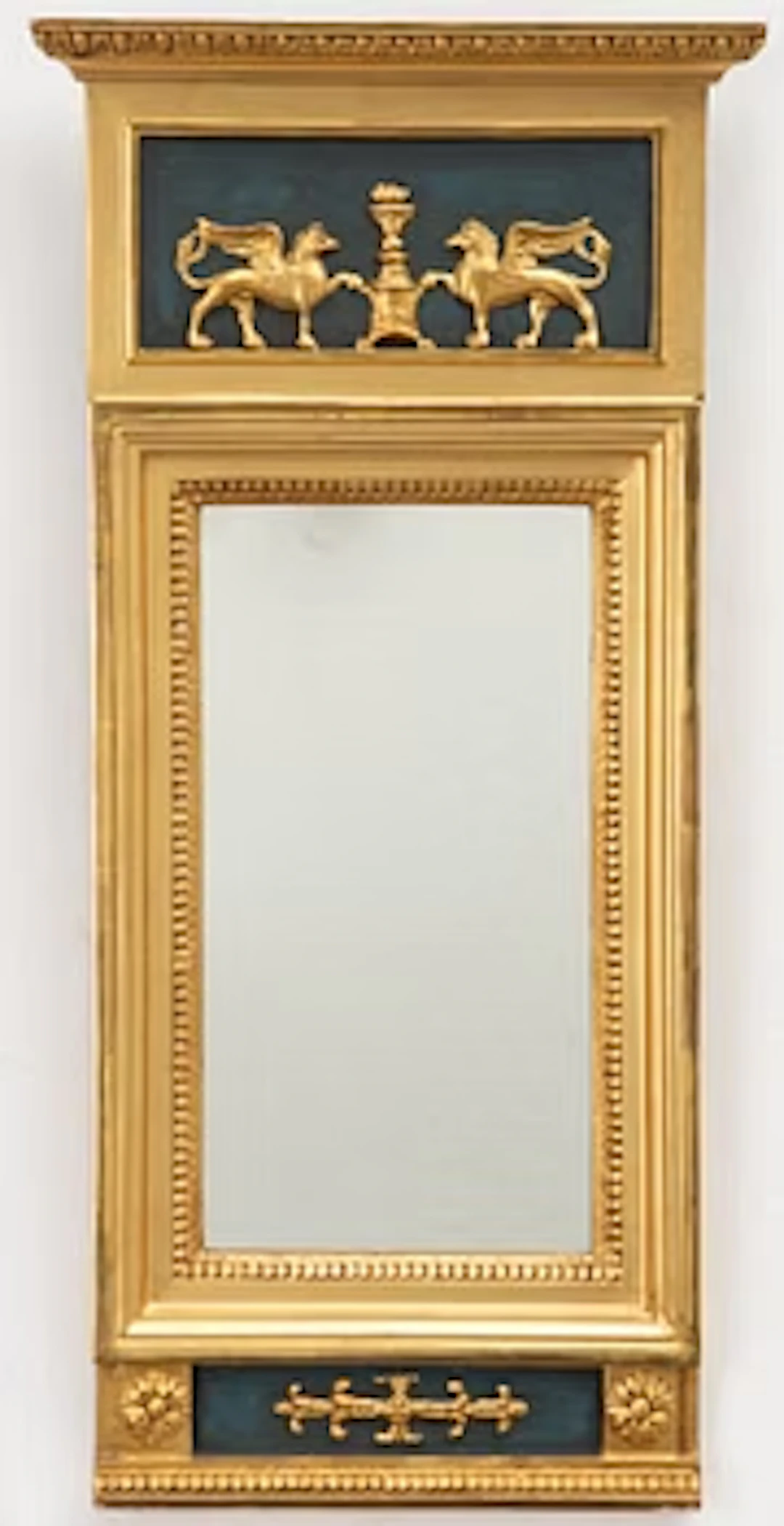 Mirror, late Gustavian style, 20th century.
