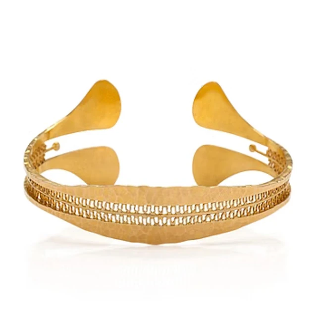 Tapio Wirkkala, bracelet, "Viking bracelet", 18K gold, 1960s.