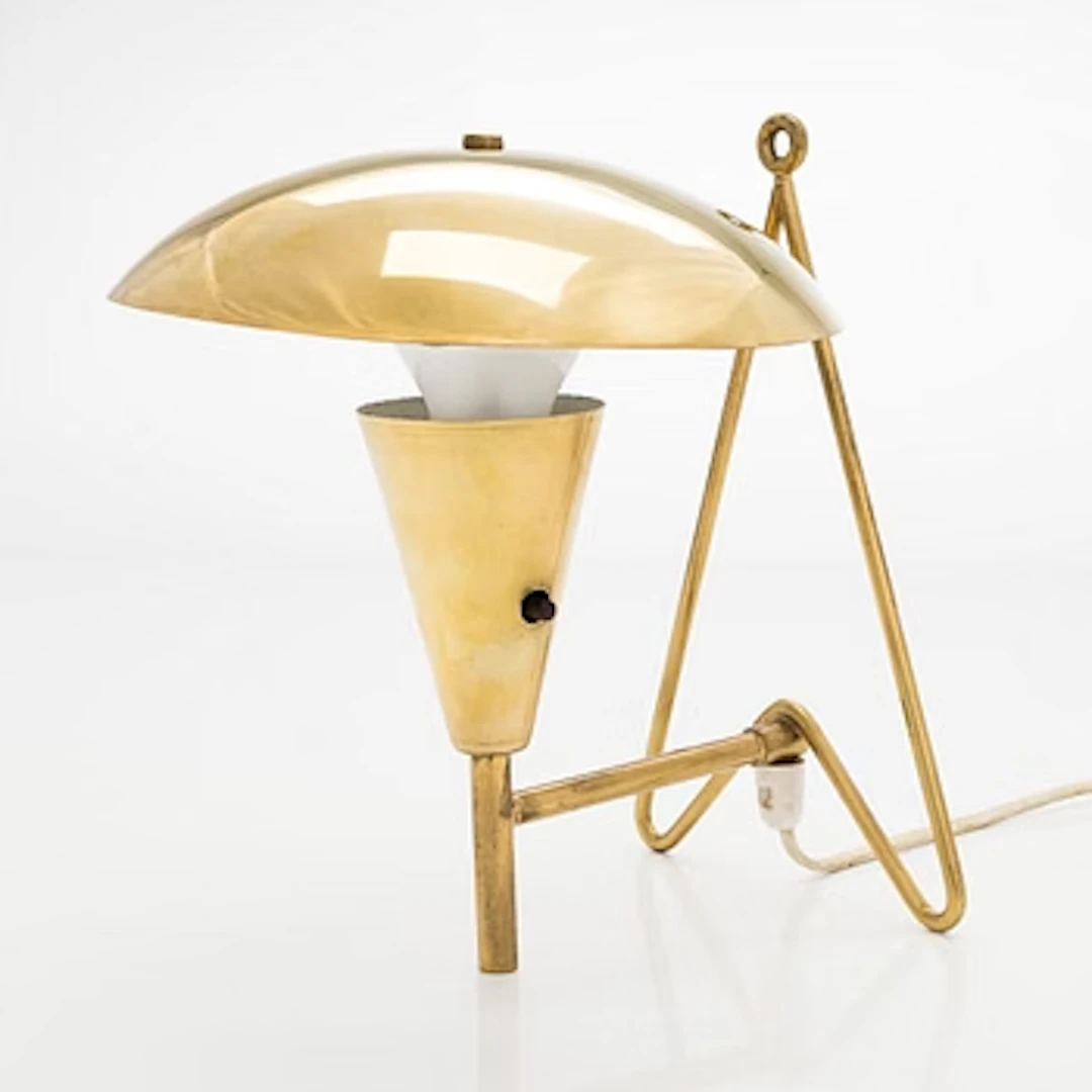 A mid-20th century model 'EV 57' wall / table lamp by Itsu.