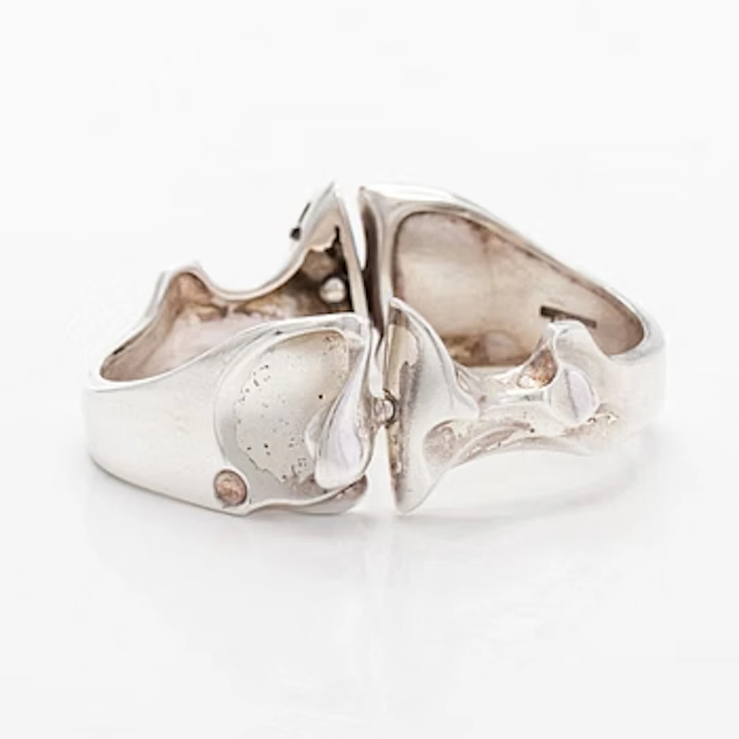 Björn Weckström, bracelet, "Zelda", silver. Lapponia, 1982.