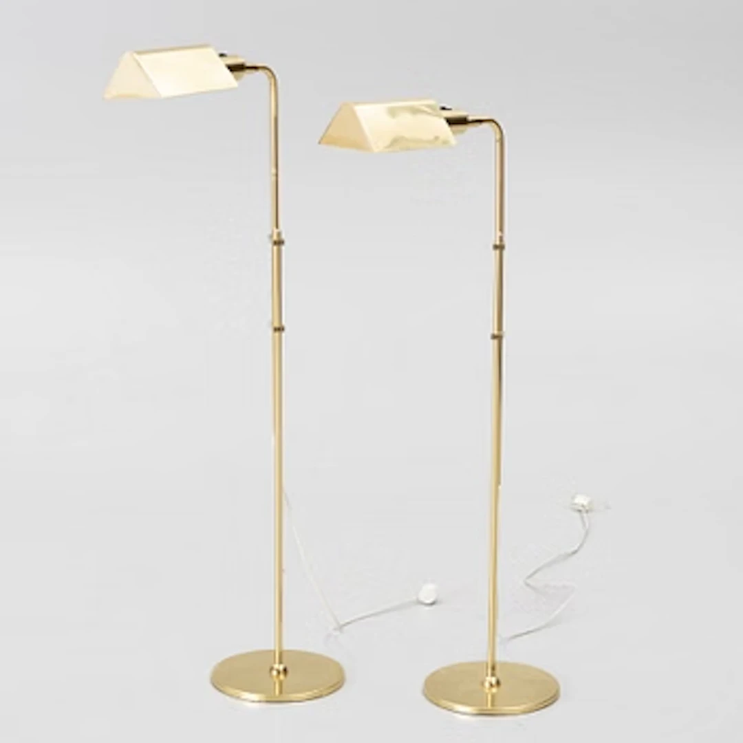Floor lamps, a pair, Örsjö Industri AB, model 308.