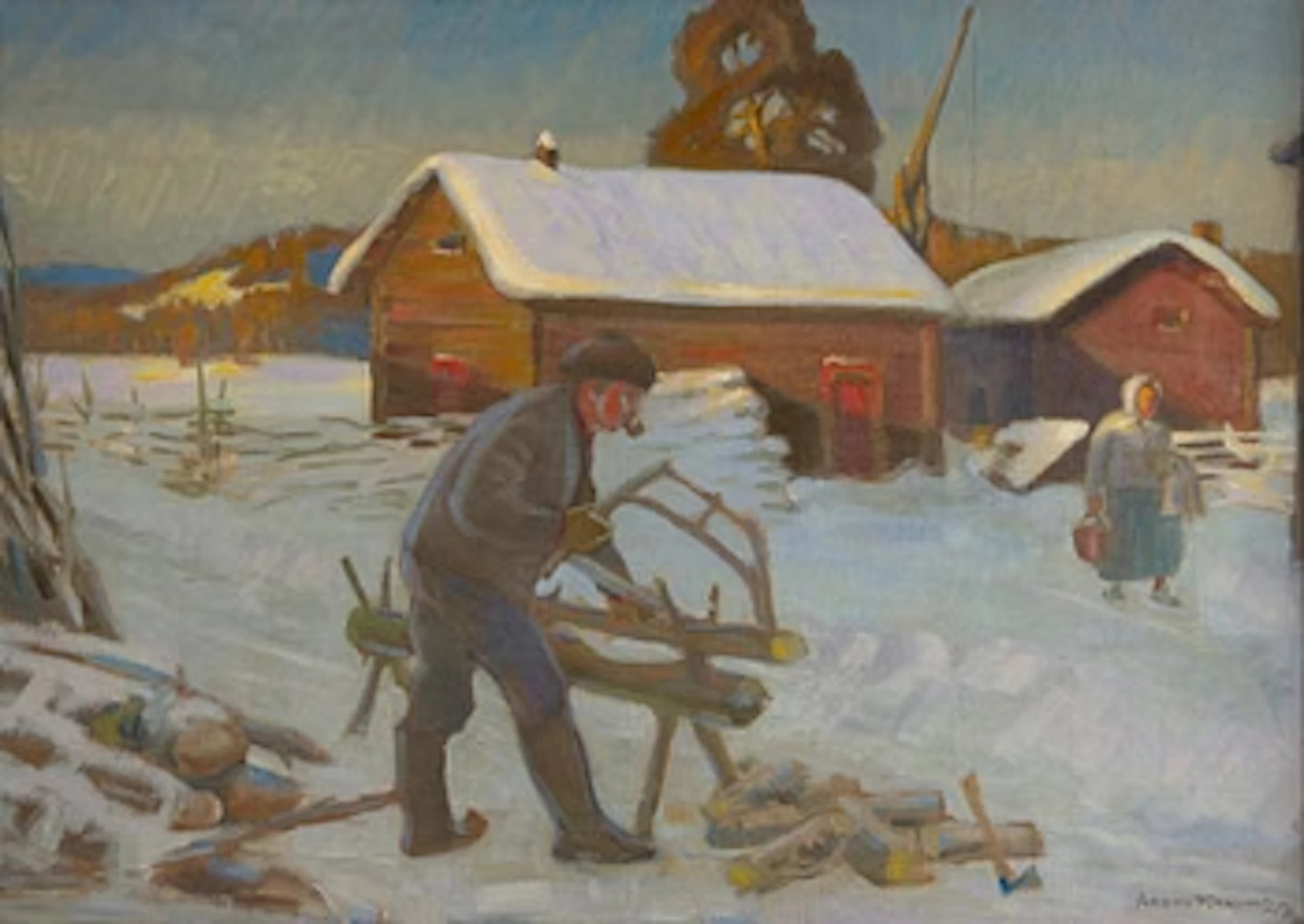 Aarno Karimo, View from a Farmstead.