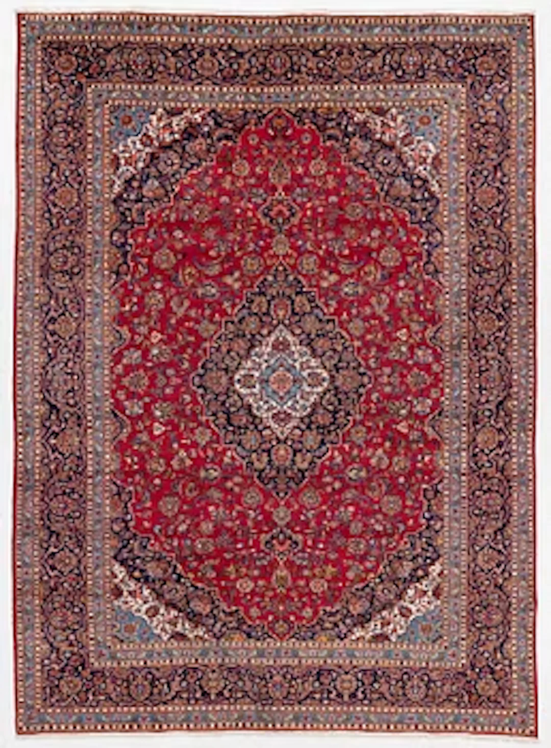 Rug, Keshan, approximately 400 x 304 cm.