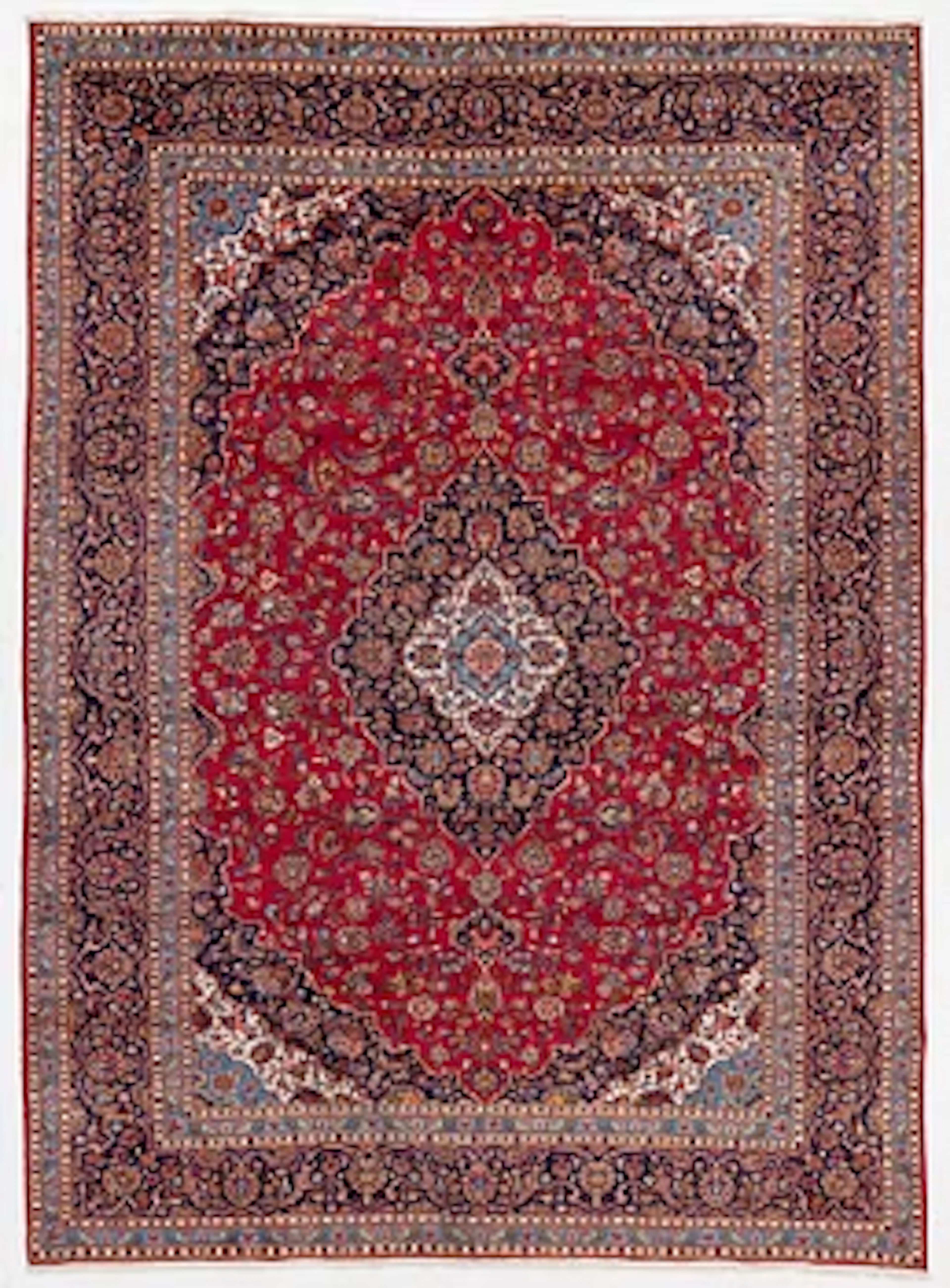 Rug, Keshan, approximately 400 x 304 cm.