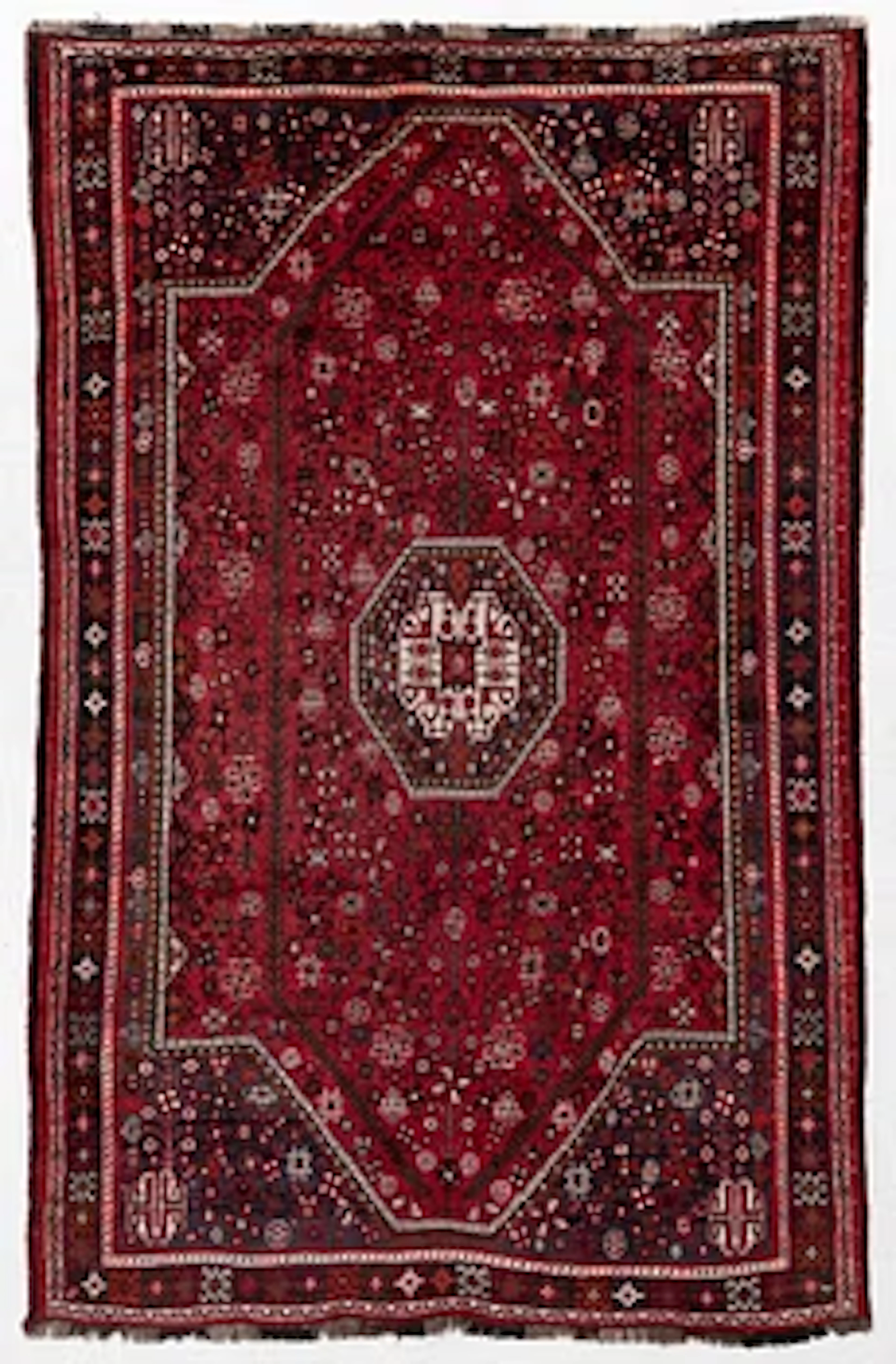 Rug, possibly Bidjar, approx. 270 x 172 cm.
