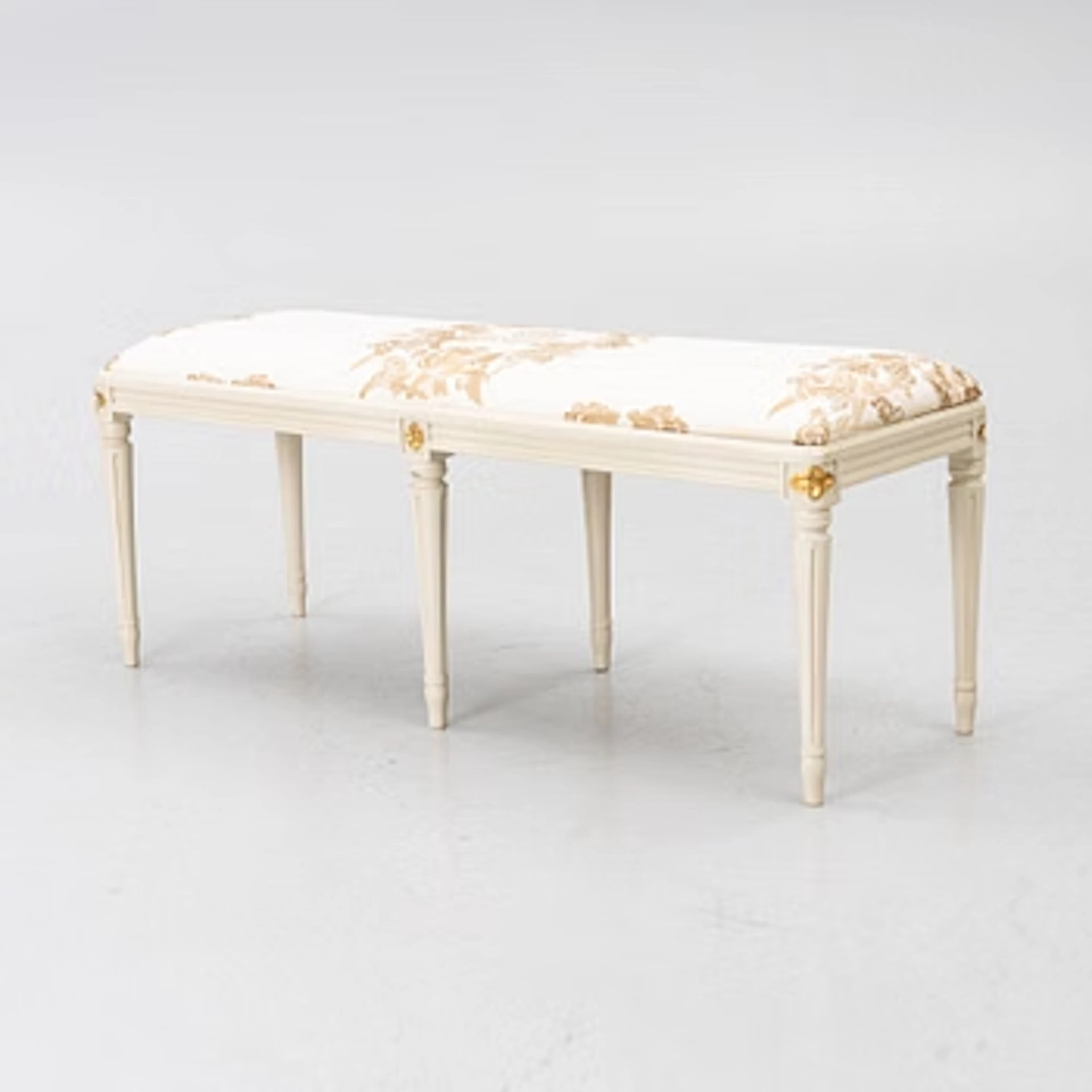 Bench, Gustavian style, K.A Roos.