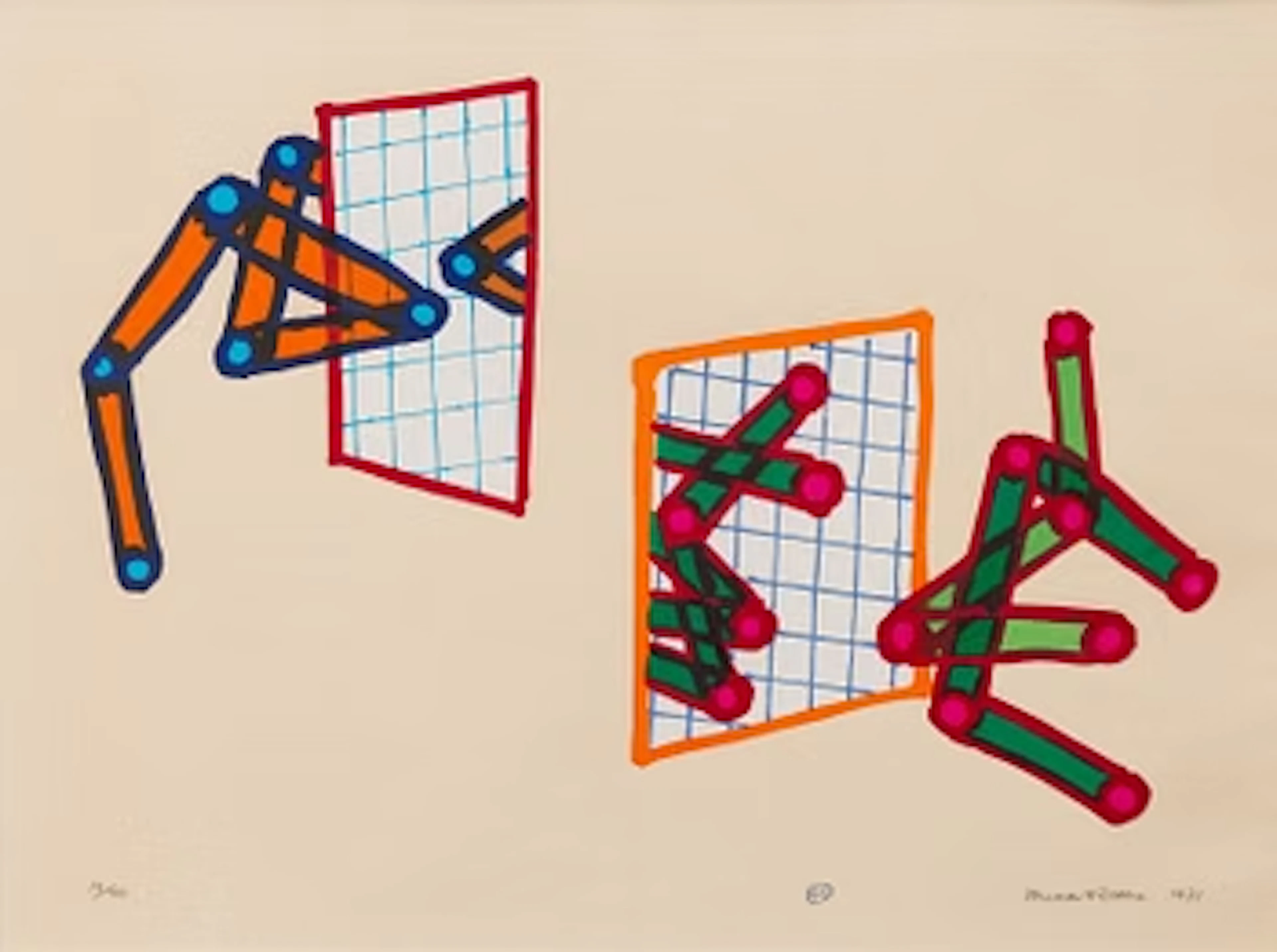Lennart Rodhe, "Två speglar".
