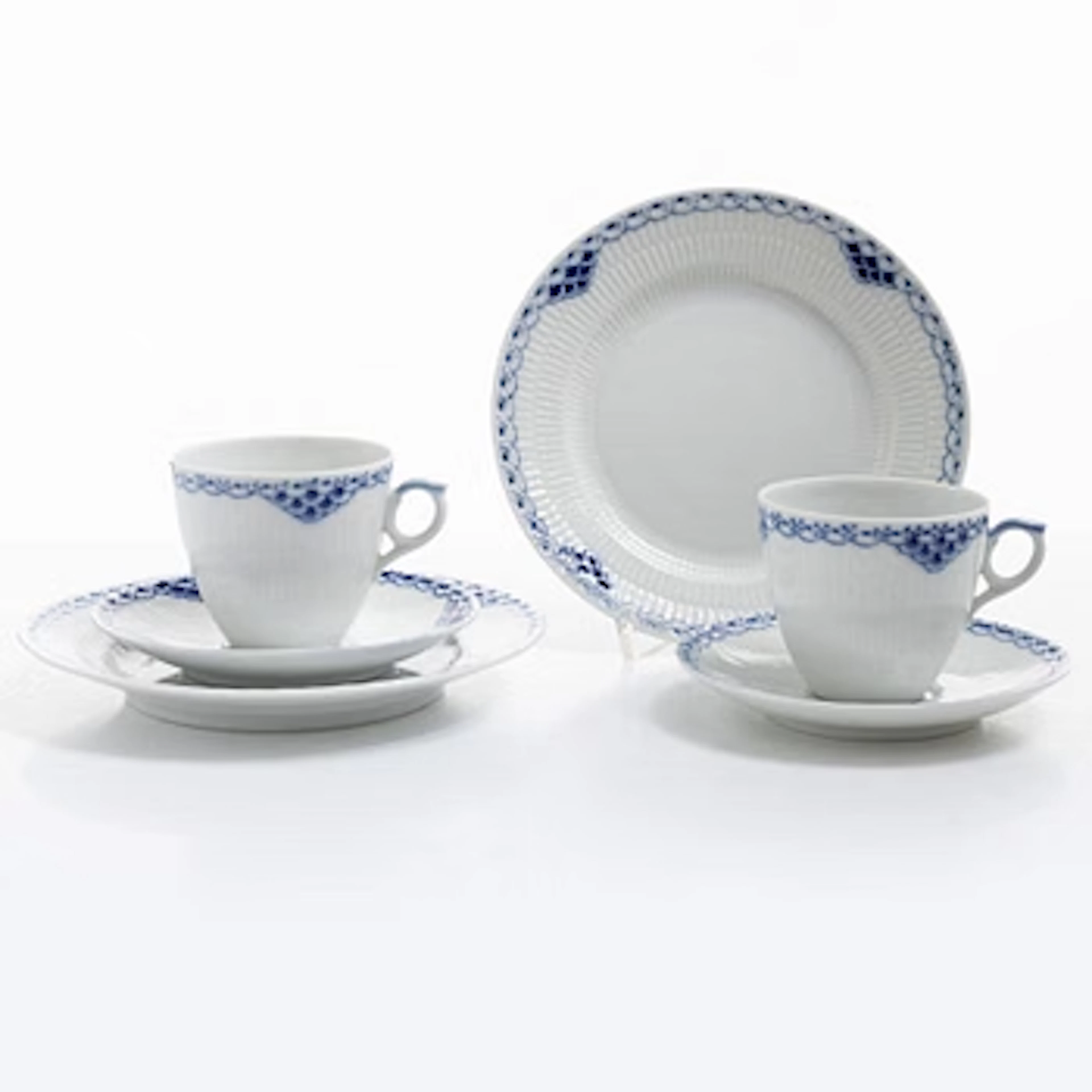 A Royal Copenhagen 'Princess' coffee service, Denmark, 20th century.