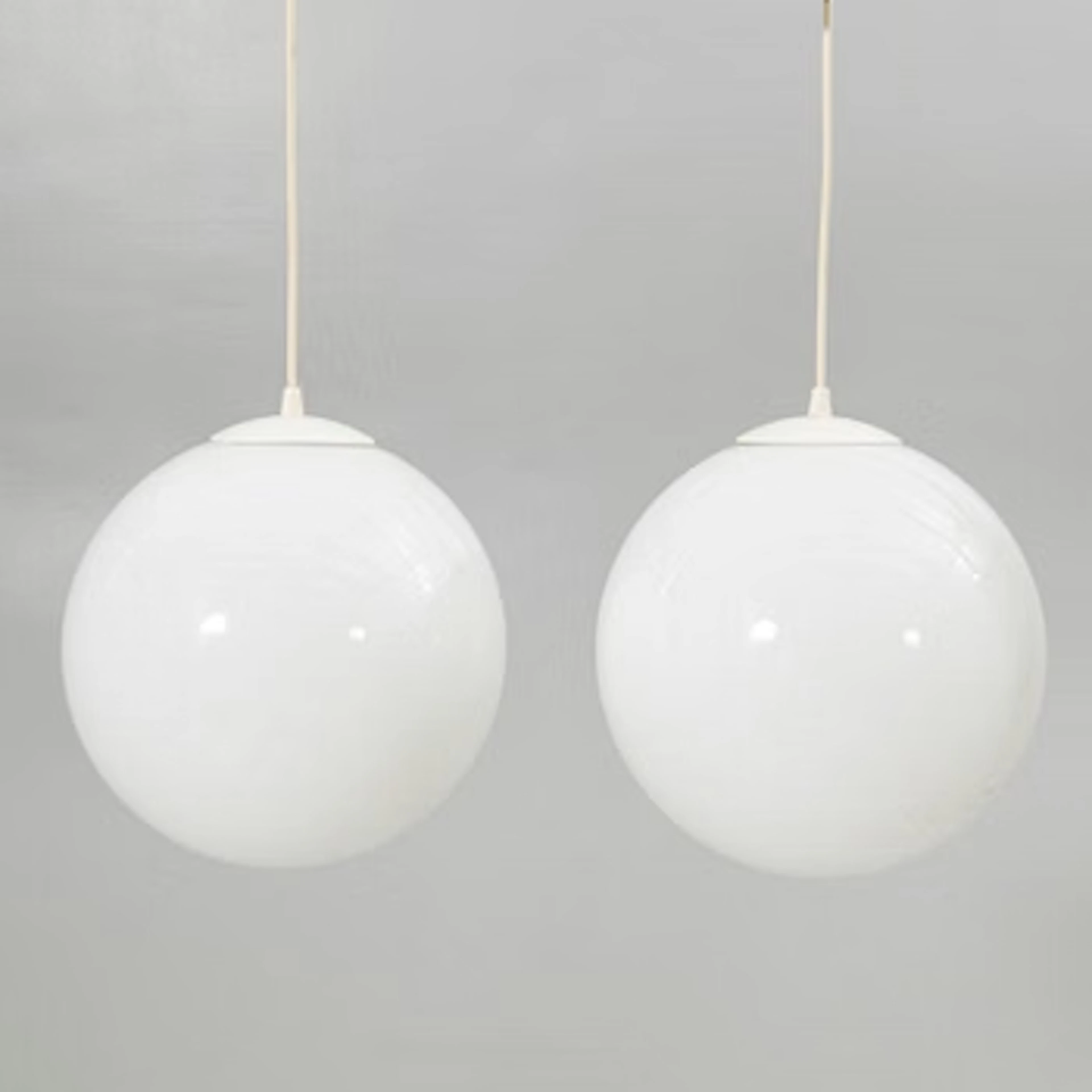 Ceiling lamps, a pair, 20th century.