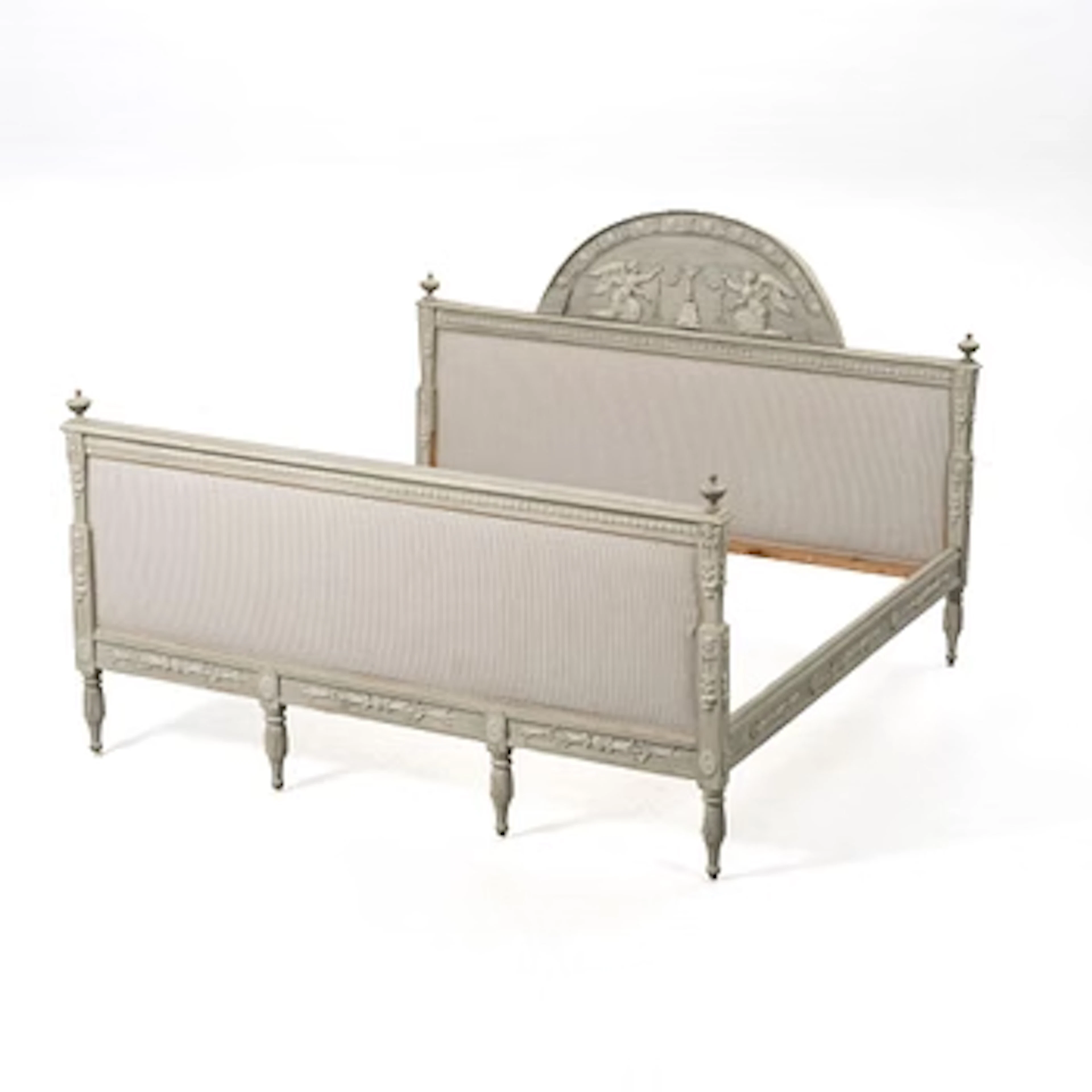 Bedstead, Gustavian style, 19th century.