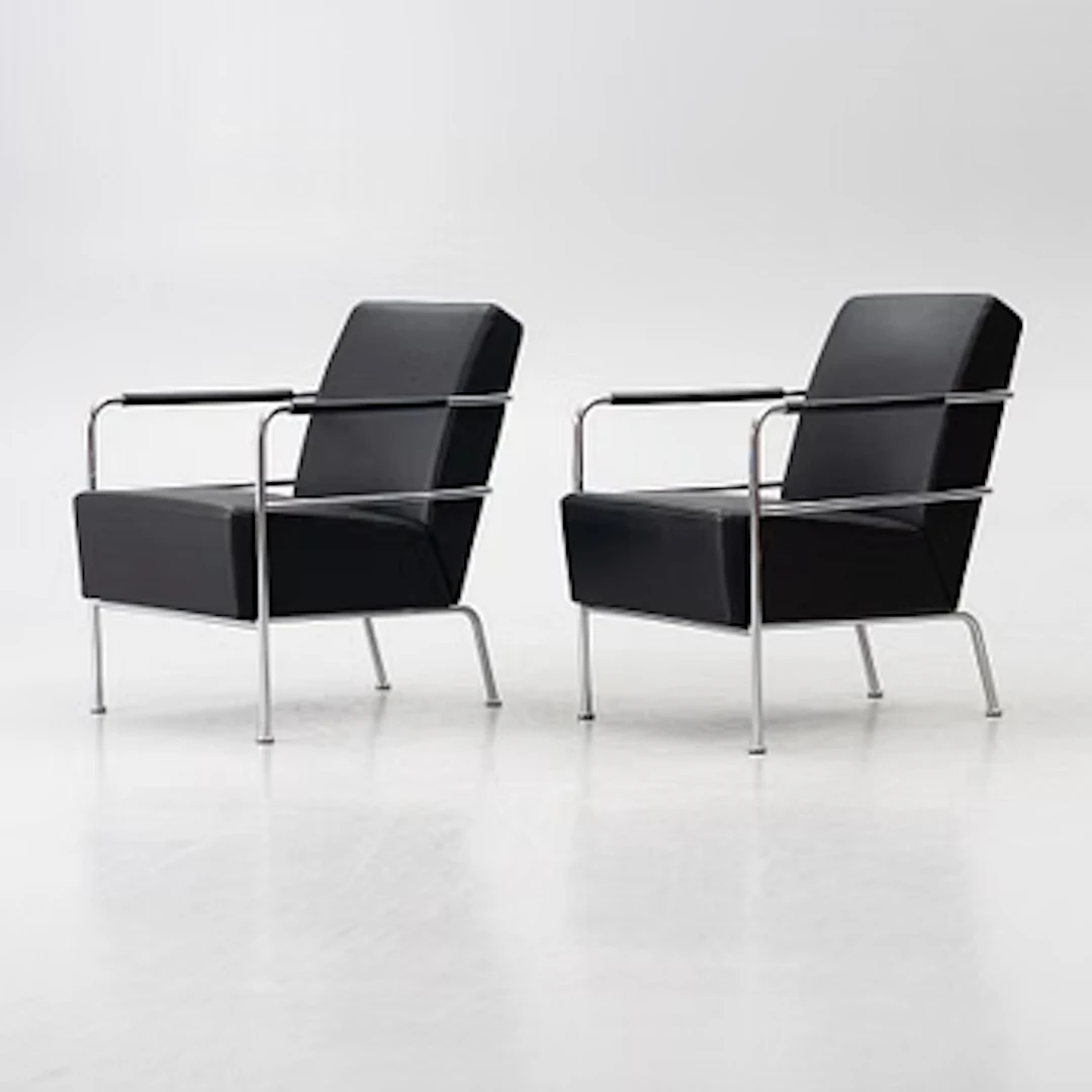 Gunilla Allard, Pair of armchairs, "Cinema", Lammhults.