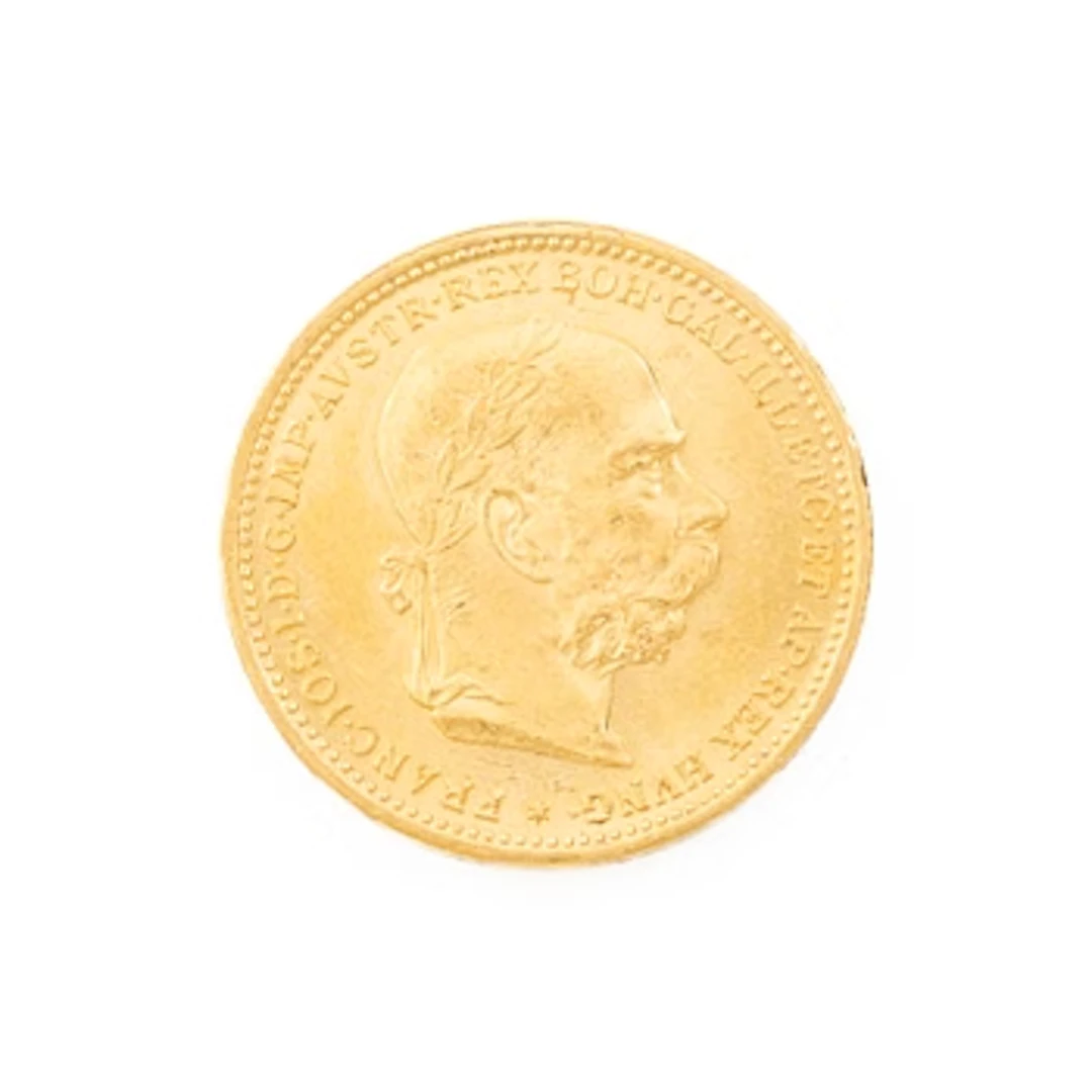 Gold coin, Austria-Hungary, 20 Corona, 1896.