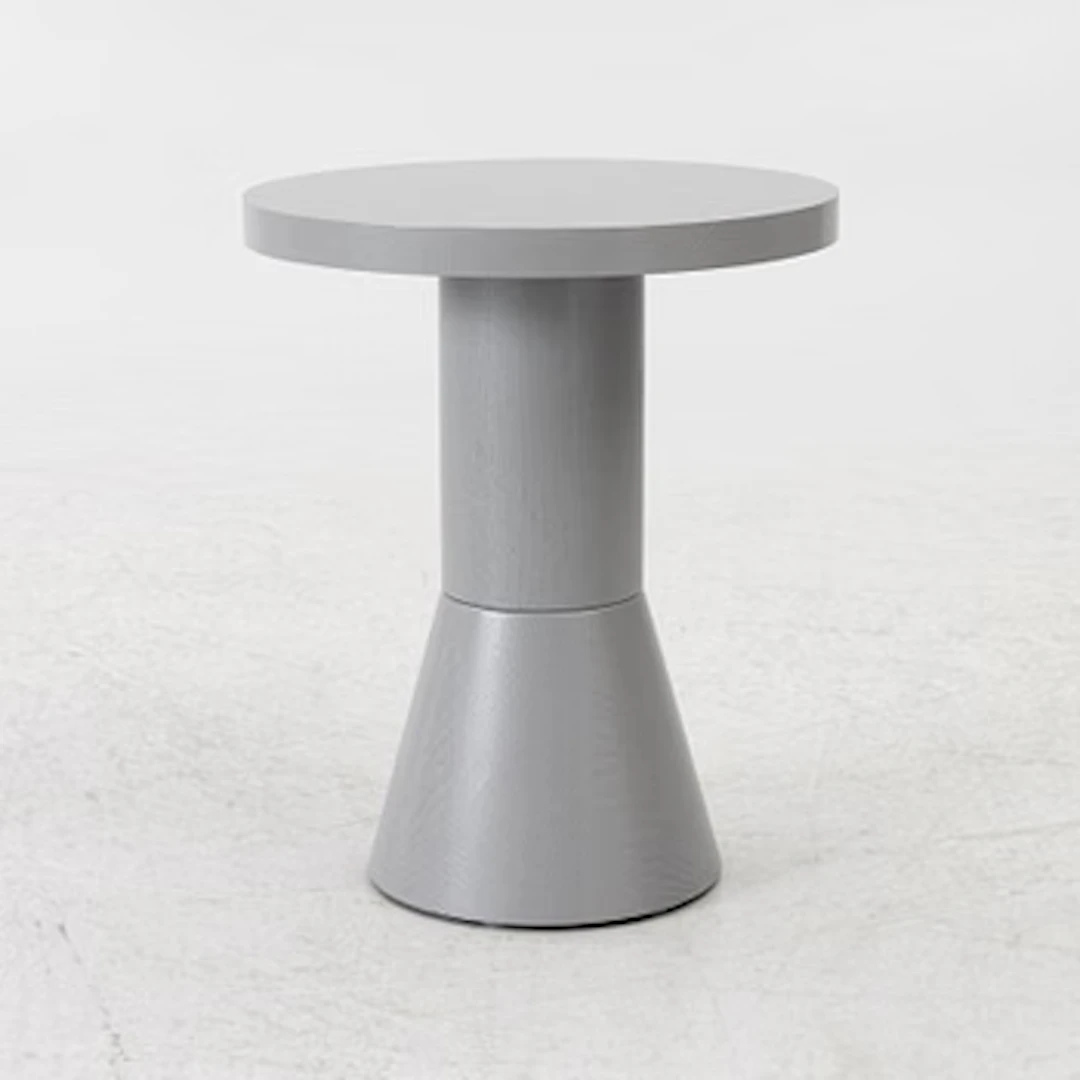 Chris Martin, Side table, “Draft”, Massproductions, contemporary.