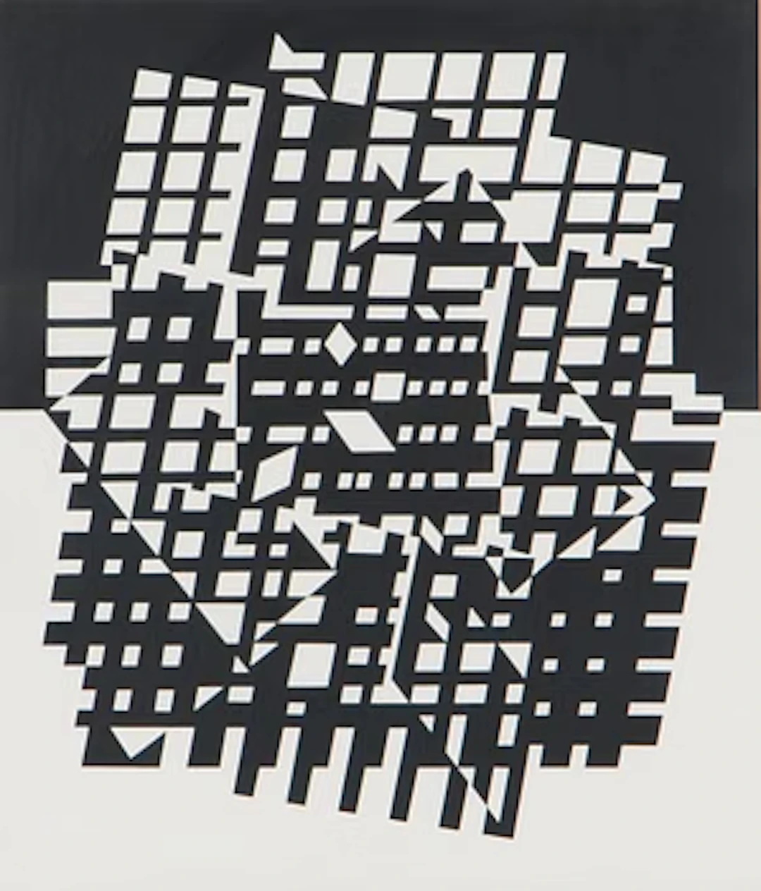 Victor Vasarely, Composition.