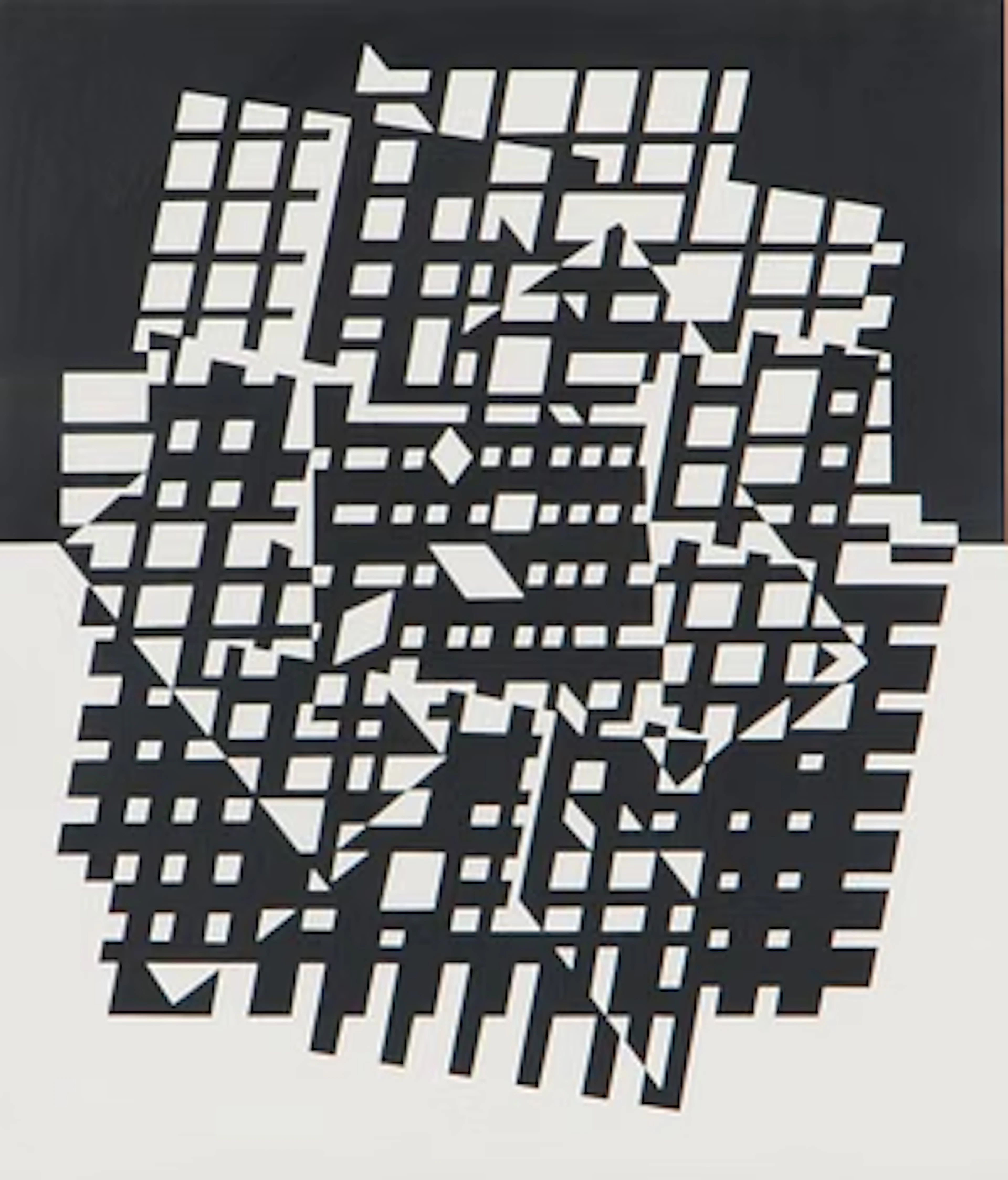 Victor Vasarely, Composition.