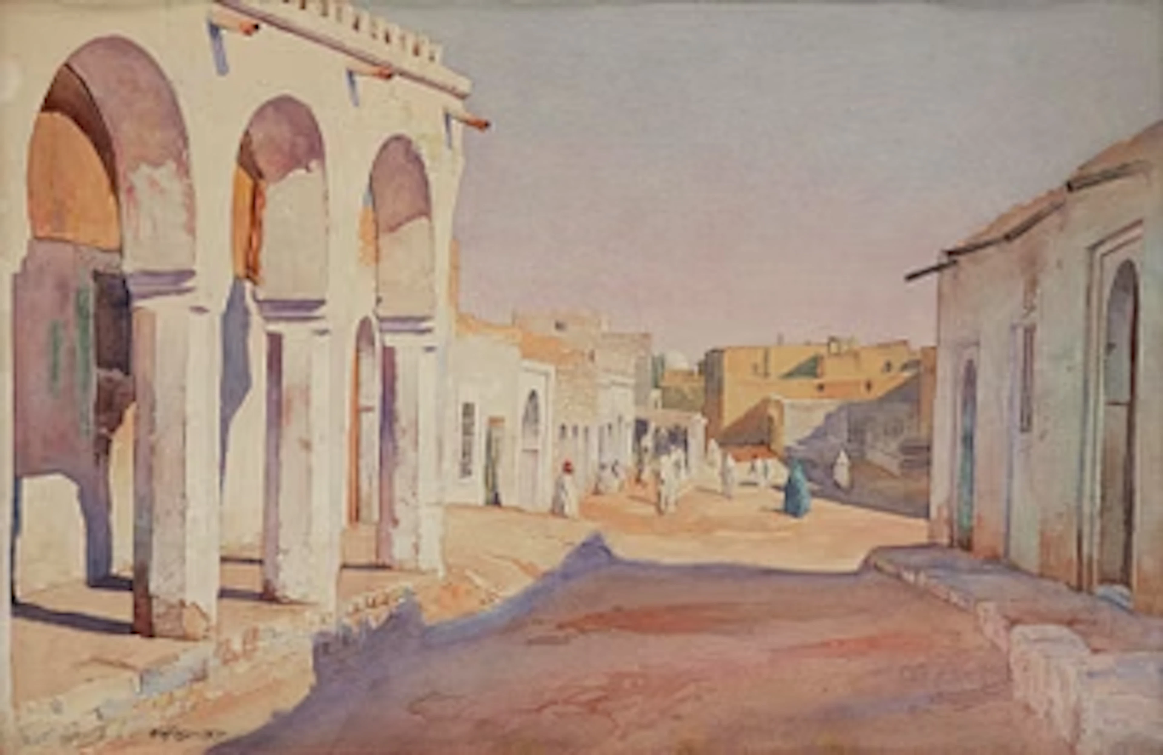 Gunnar Widforss, From Tunis.