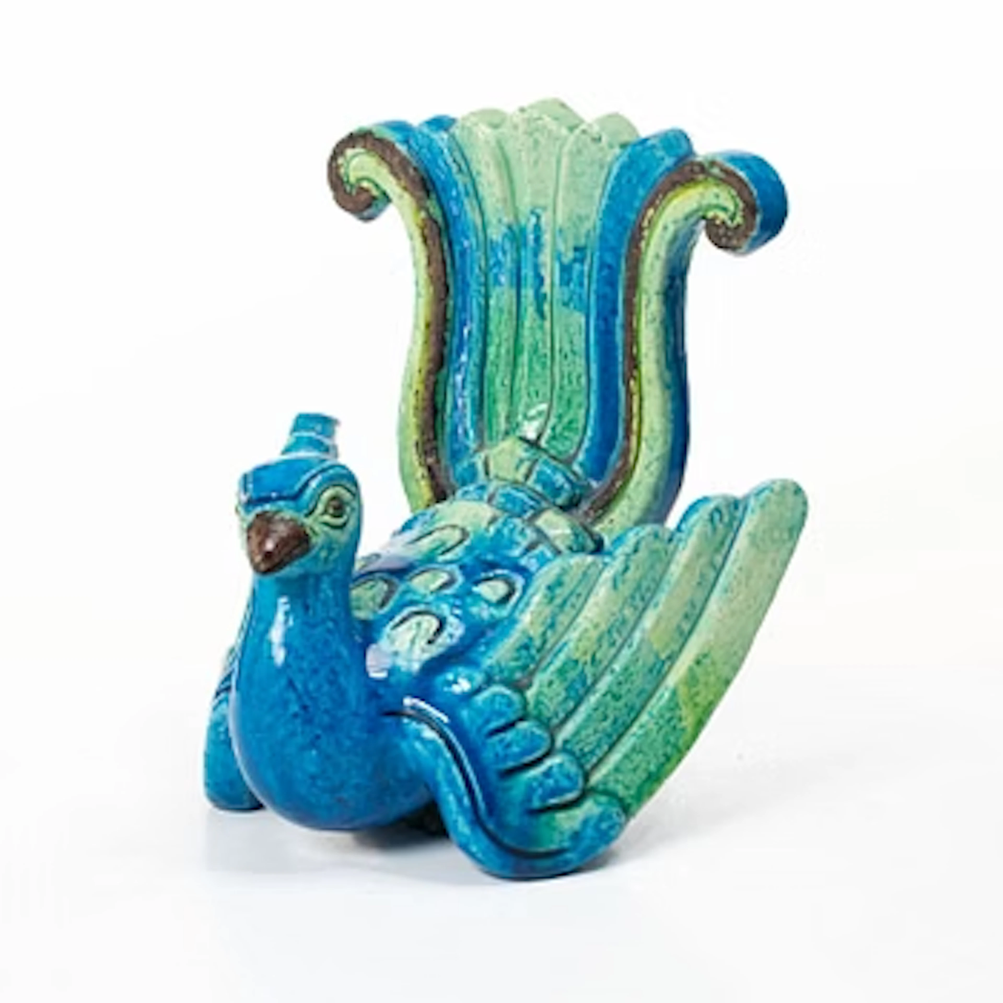 Gunnar Nylund, Bird of Paradise, grogged stoneware, Rörstrand.